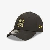 New Era New York Yankees Team Outline Unisex Siyah Şapka