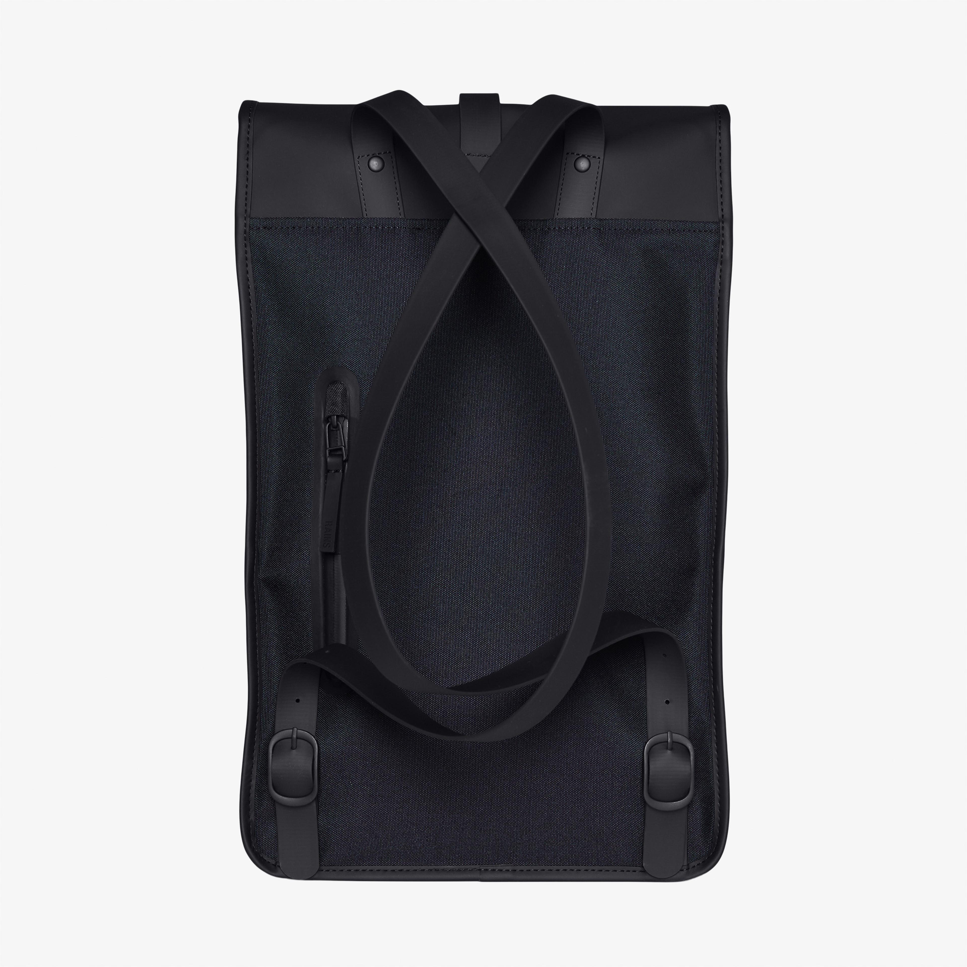 Rains Backpack Unisex Siyah Sırt Çantası