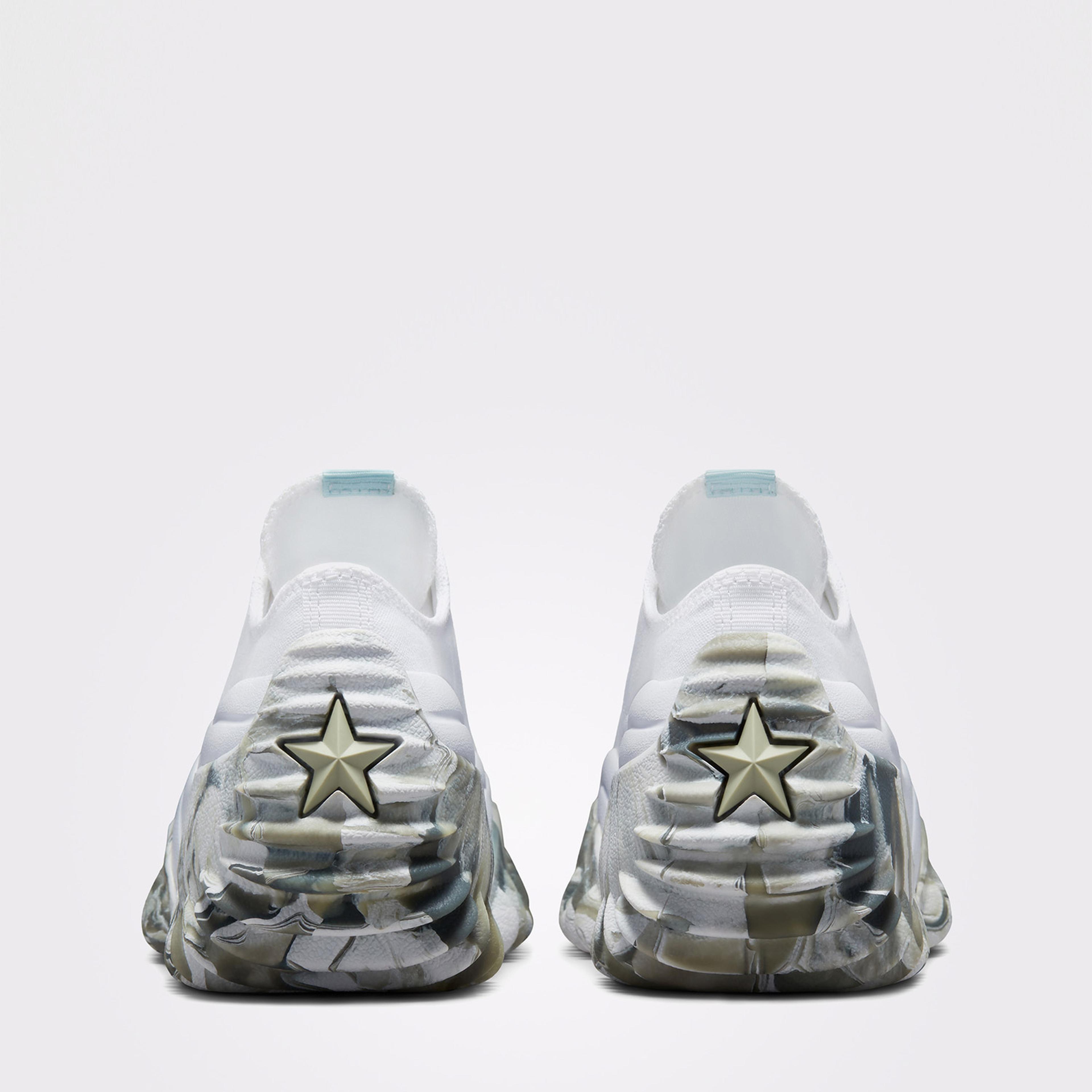 Converse Run Star Motion Cx Platform Marbled Kadın Beyaz Sneaker