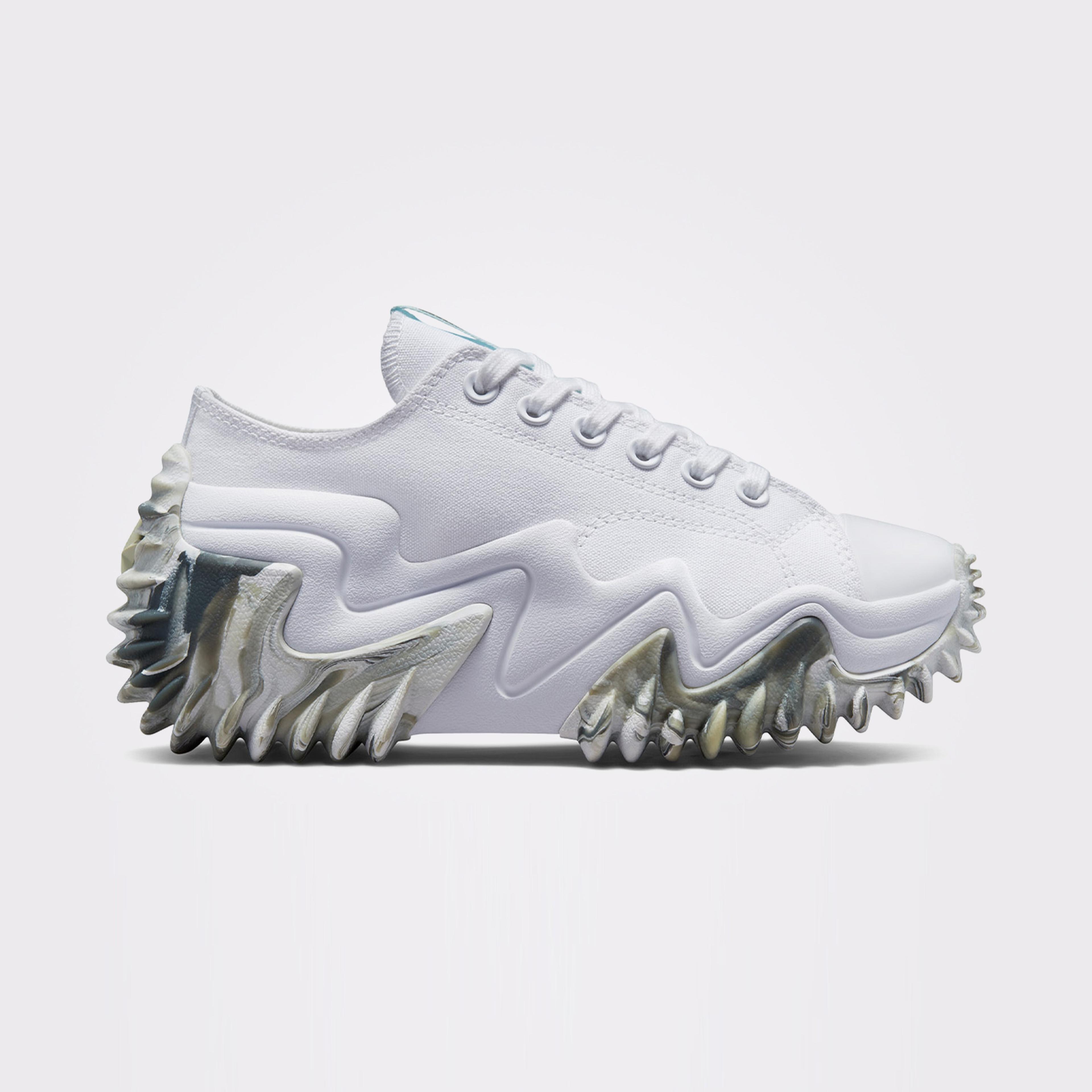 Converse Run Star Motion Cx Platform Marbled Kadın Beyaz Sneaker