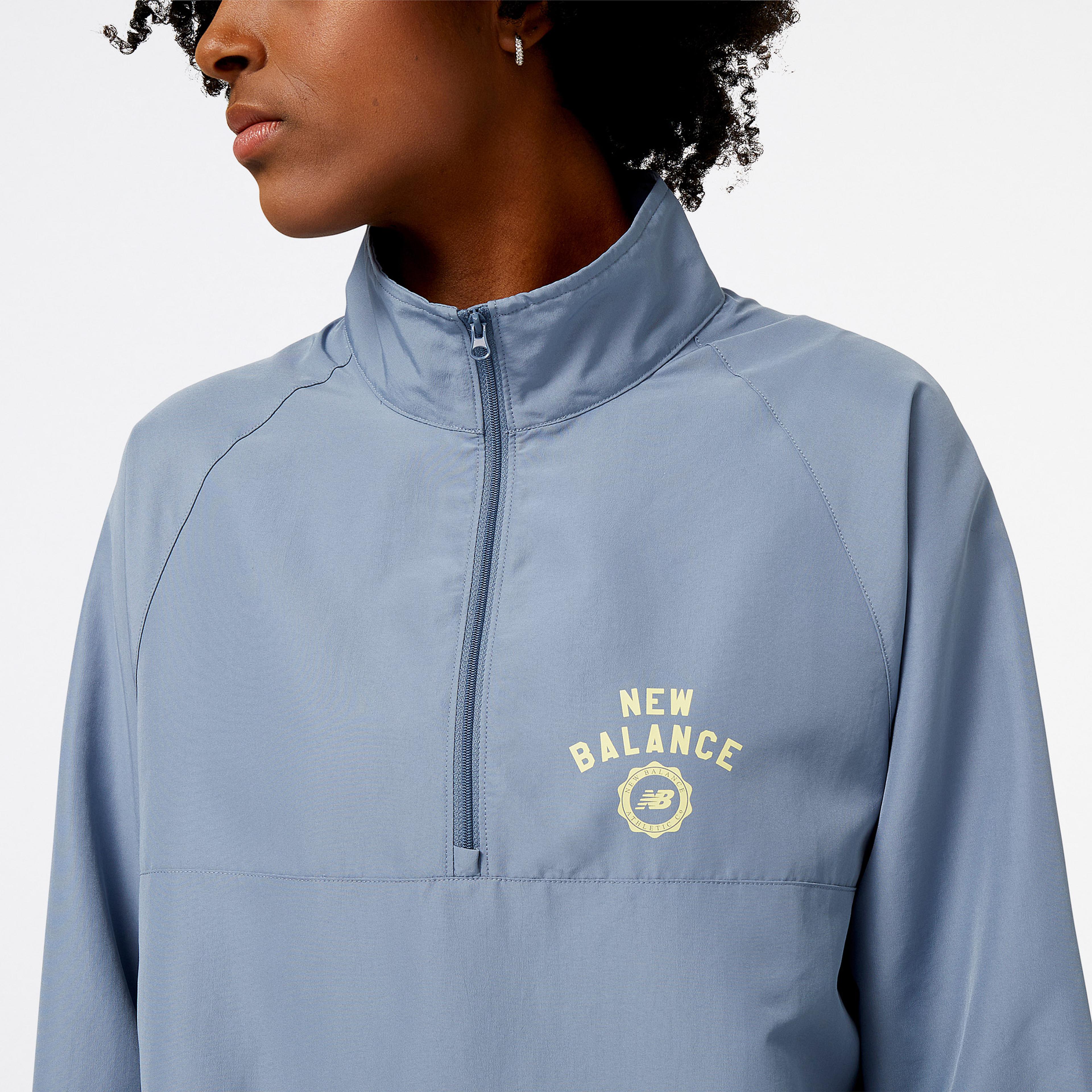 New Balance Sport Varsity Kadın Mavi Ceket