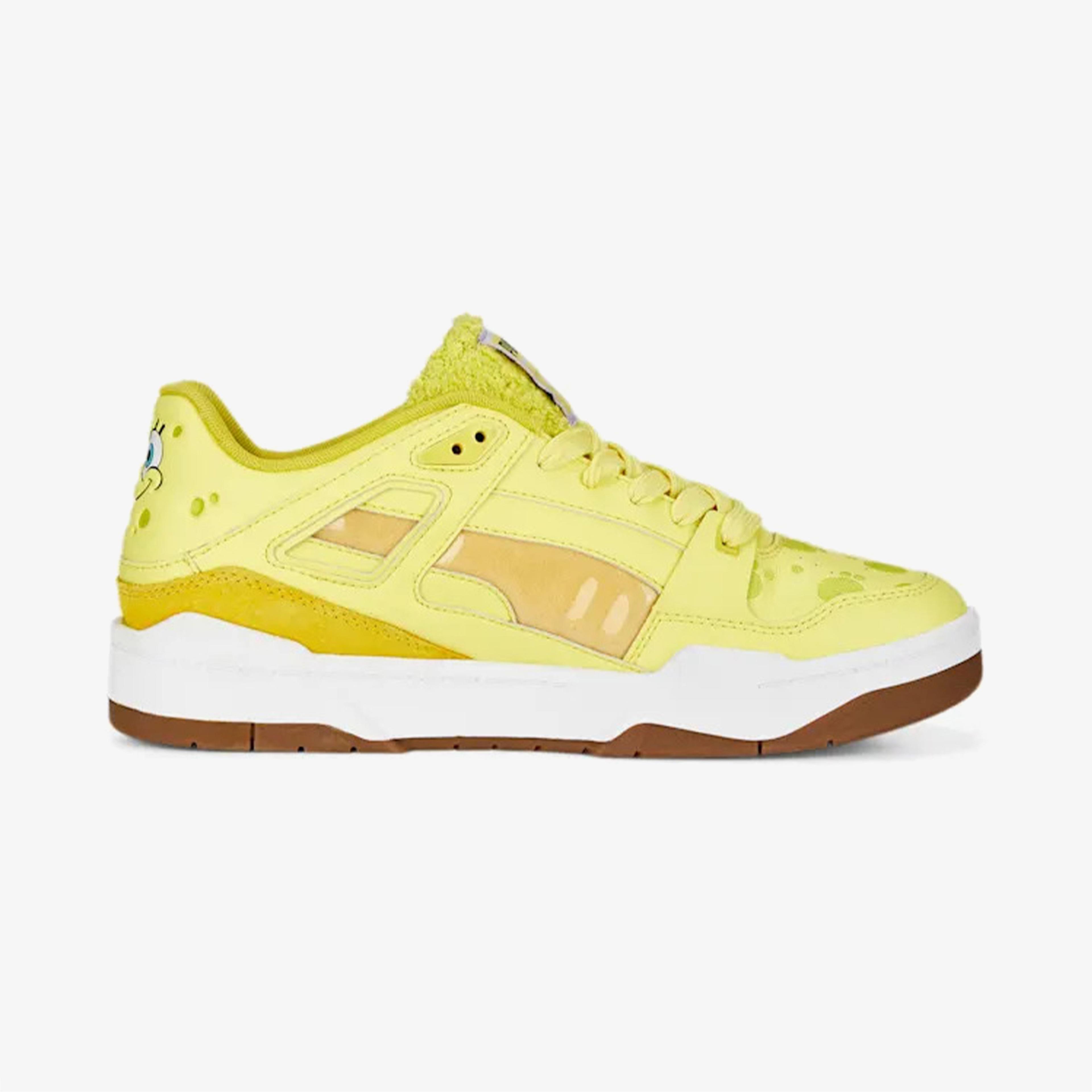 Puma Slipstream Spongebob Kadın Sarı Spor Ayakkabı