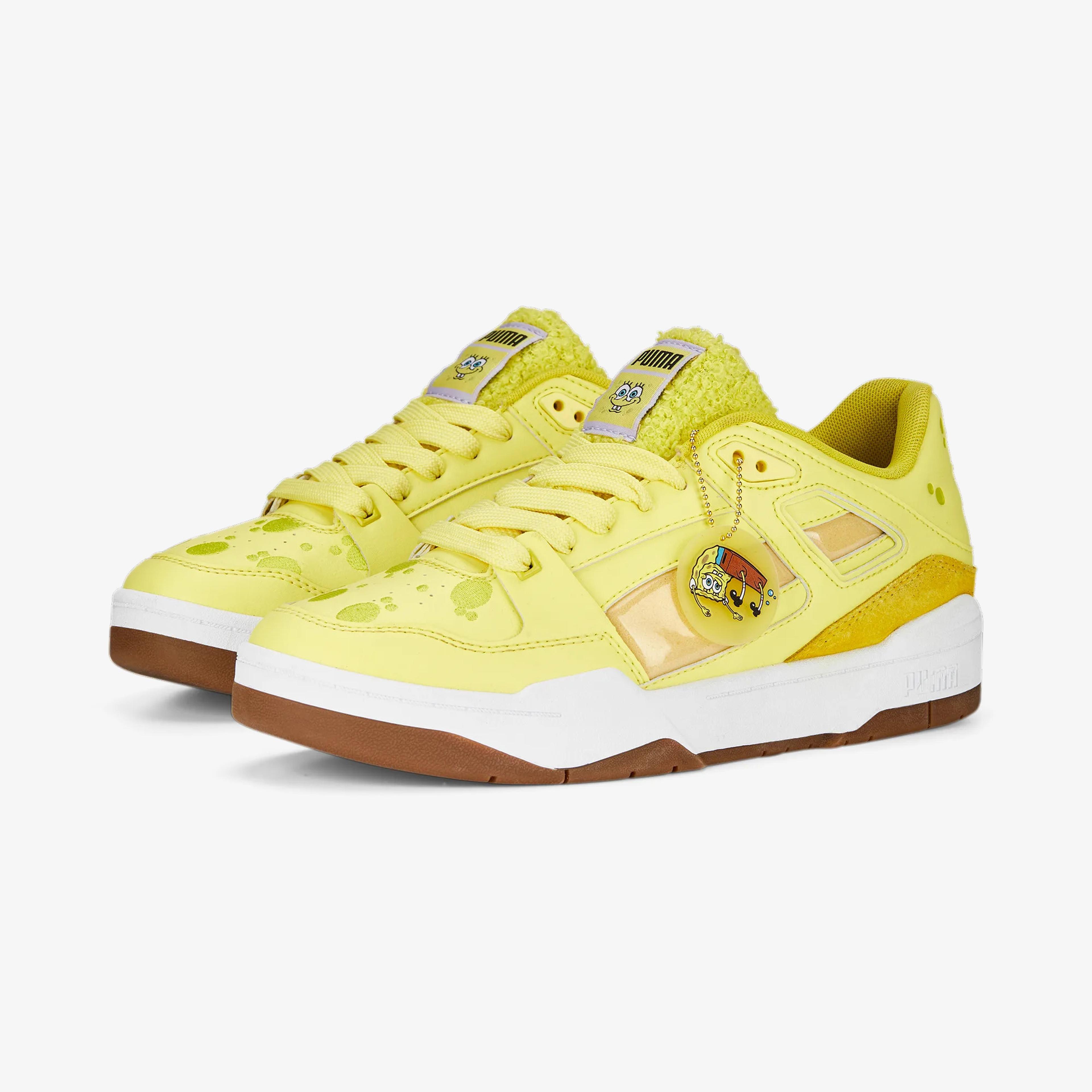 Puma Slipstream Spongebob Kadın Sarı Spor Ayakkabı