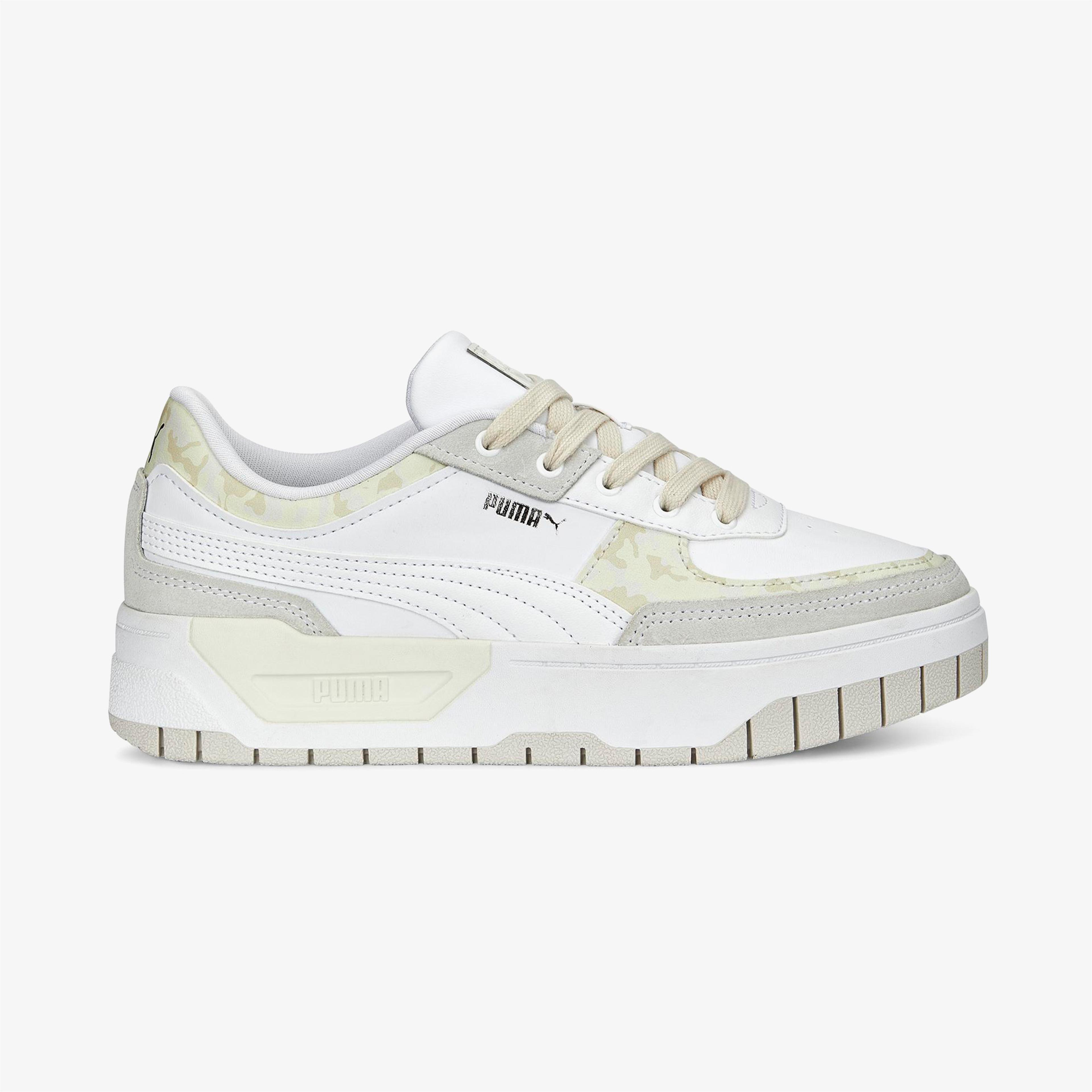 Puma Cali Dream Camo Kadın Beyaz Spor Ayakkabı