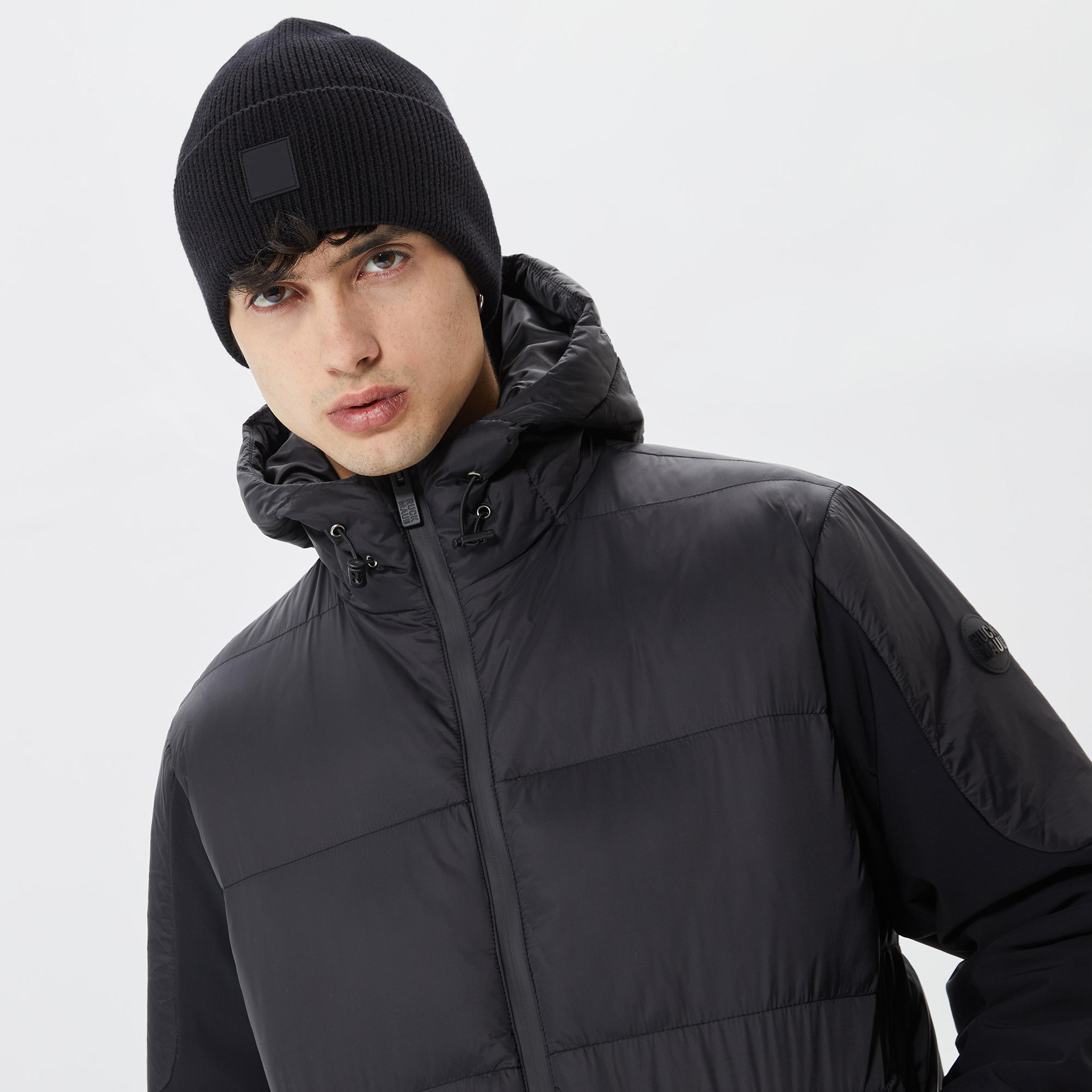 Ruck&Maul Casual Sportswear Hybrid Erkek Siyah Mont