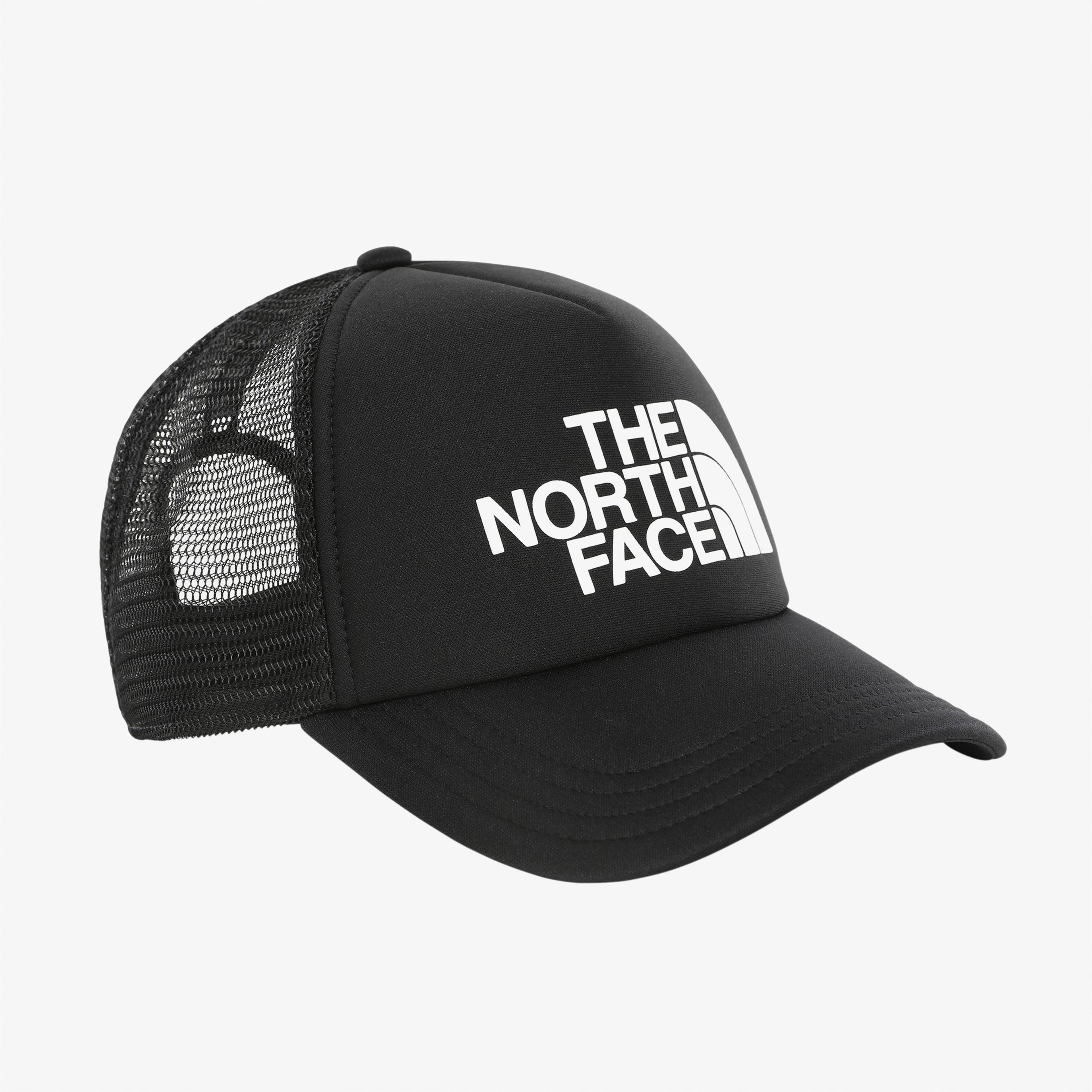 The North Face Logo Trucker Unisex Siyah Şapka