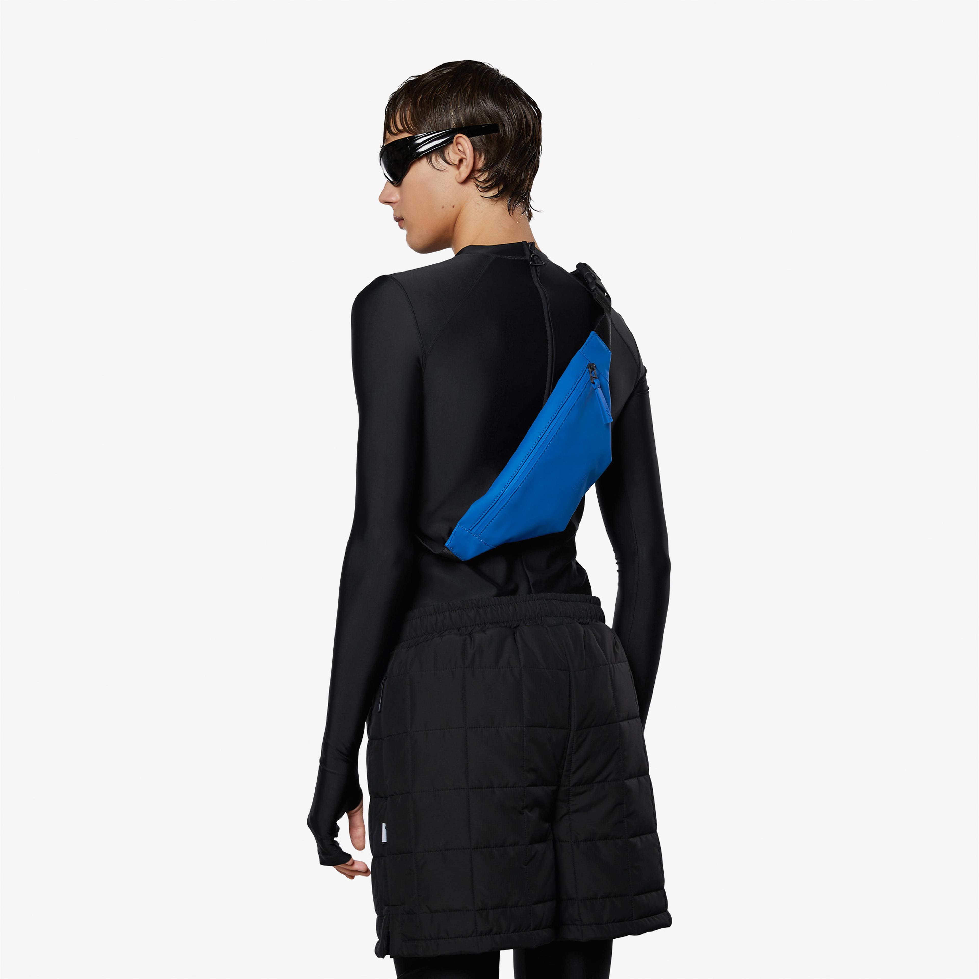 Rains Bum Bag Mini Unisex Kapalı Mavi Bel Çantası