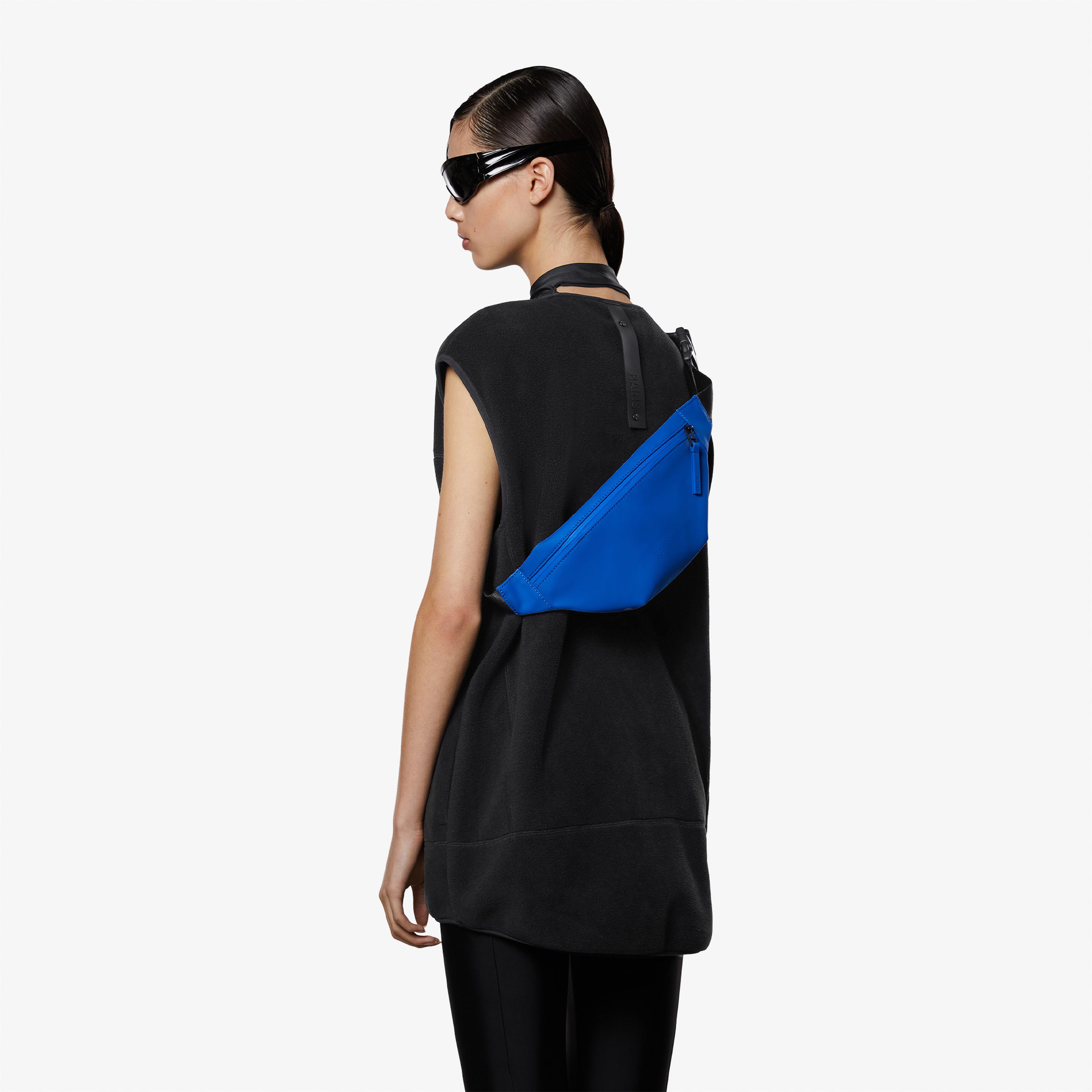 Rains Bum Bag Mini Unisex Kapalı Mavi Bel Çantası