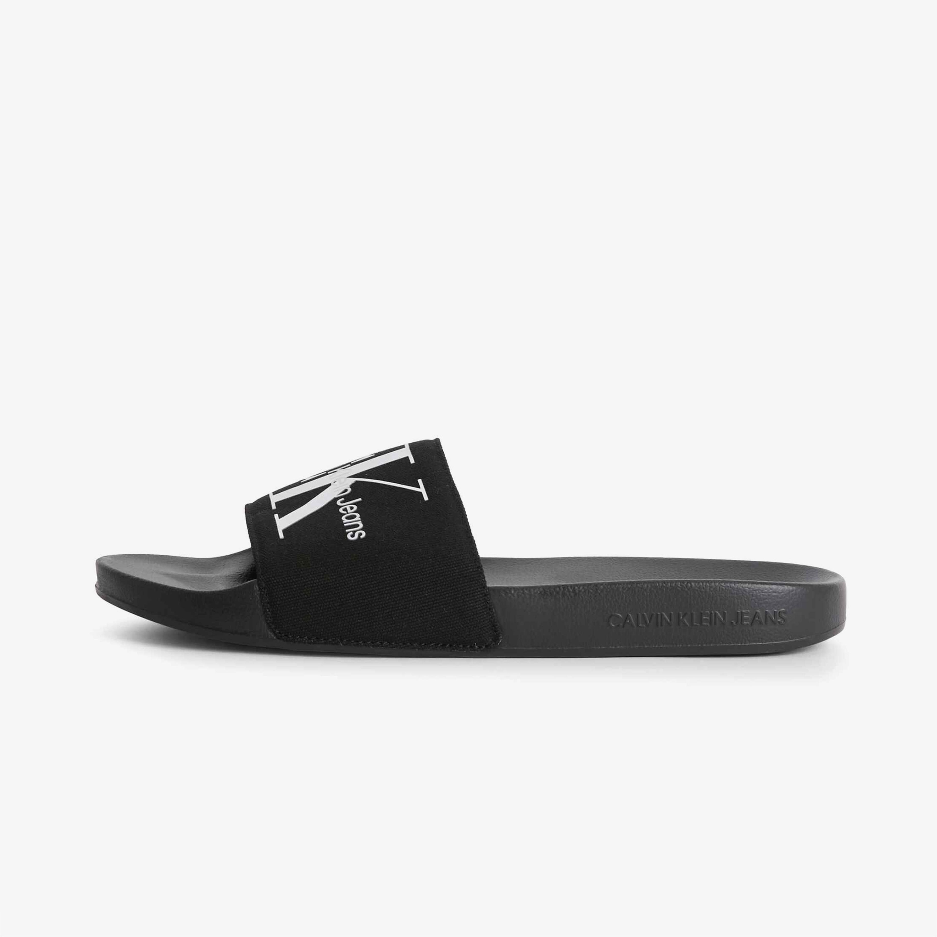 Calvin Klein Jeans Slide Monogram Co Erkek Siyah Terlik