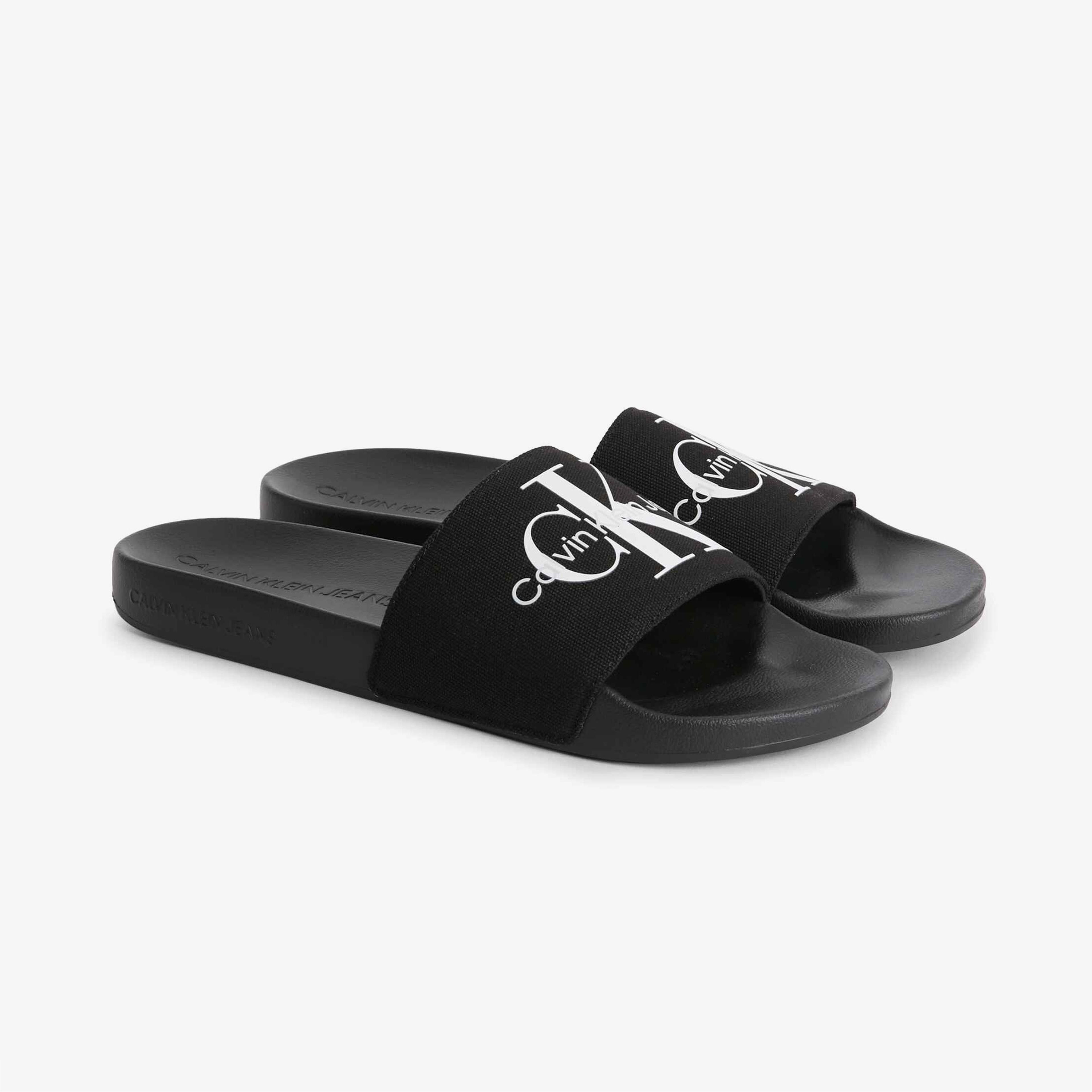 Calvin Klein Jeans Slide Monogram Co Erkek Siyah Terlik