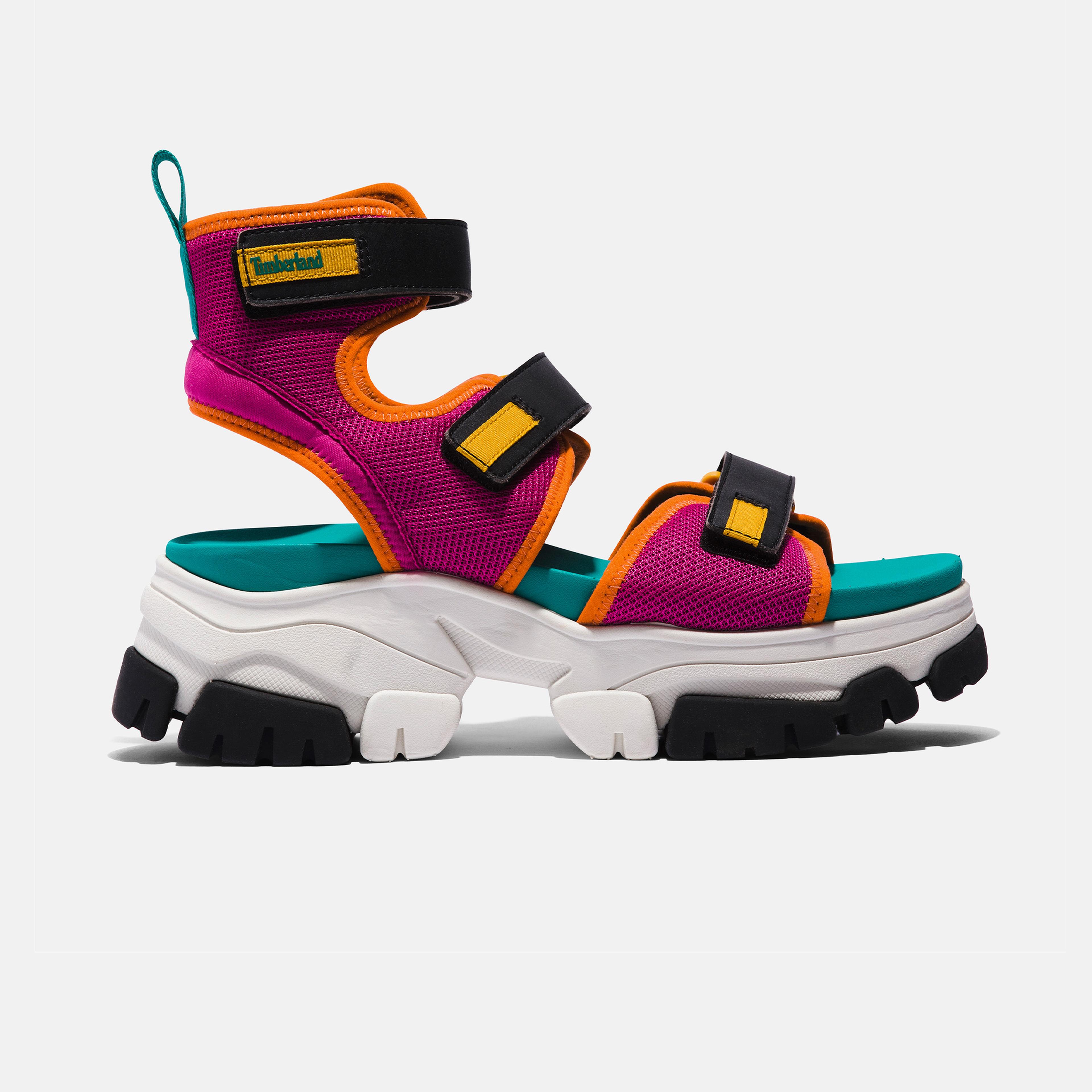 Timberland Adley Way Sandal 3 Strap Kadın Pembe Sandalet
