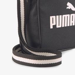 Puma Campus Compact Portable Unisex Siyah Omuz Çantası