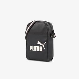 Puma Campus Compact Portable Unisex Siyah Omuz Çantası