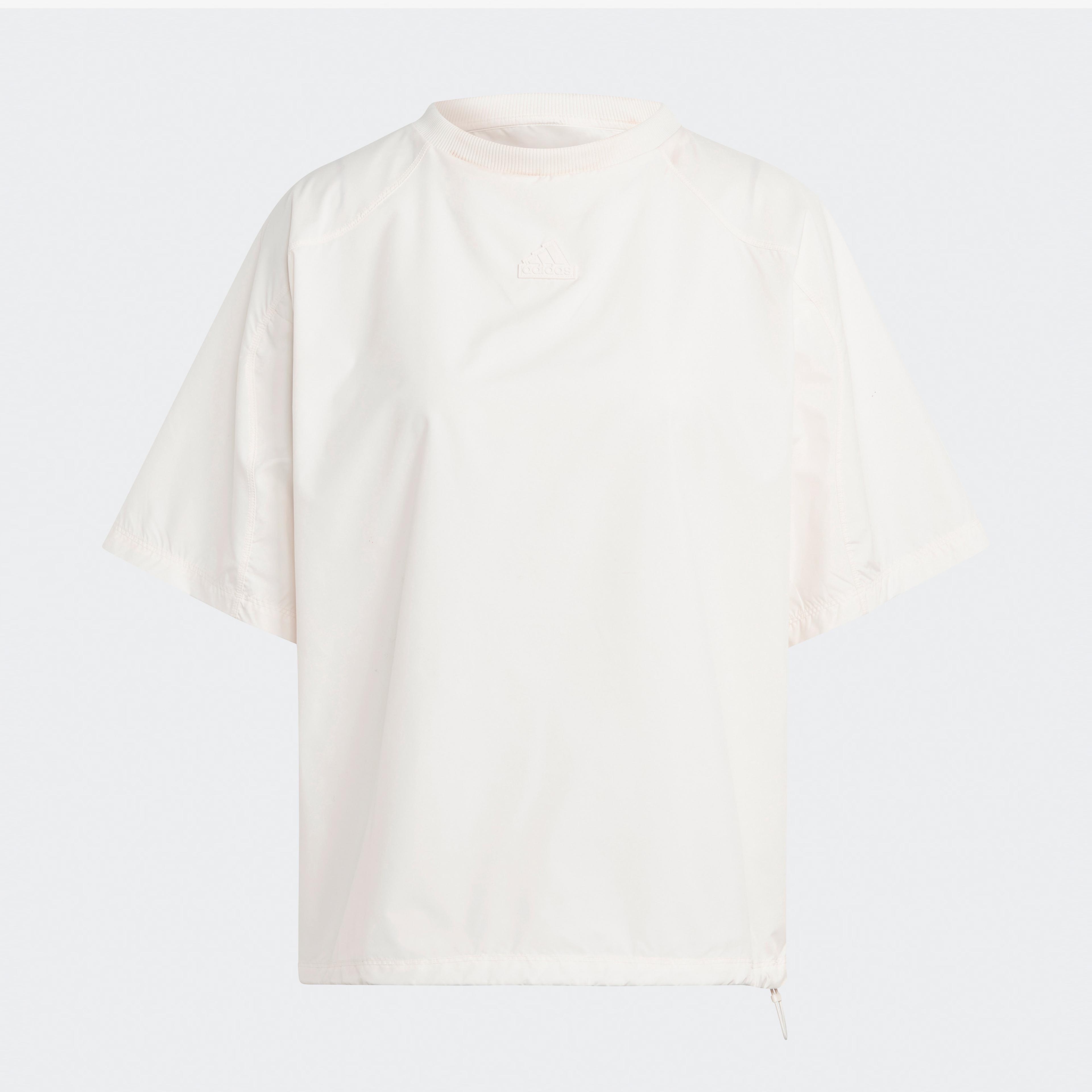 adidas City Escape Loose-Fit  Kadın Beyaz T-Shirt