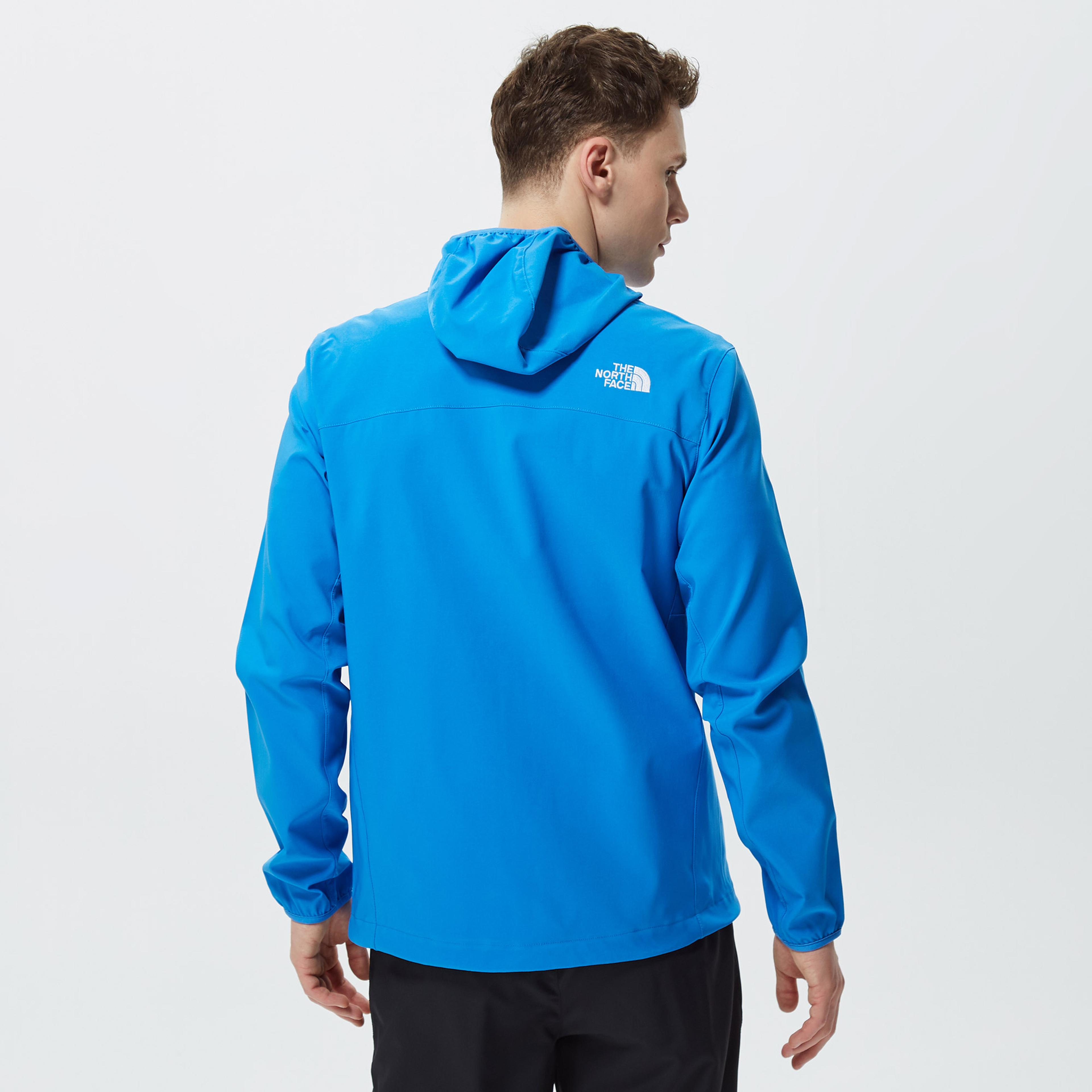 The North Face Nimble Hoodie Erkek Mavi Ceket