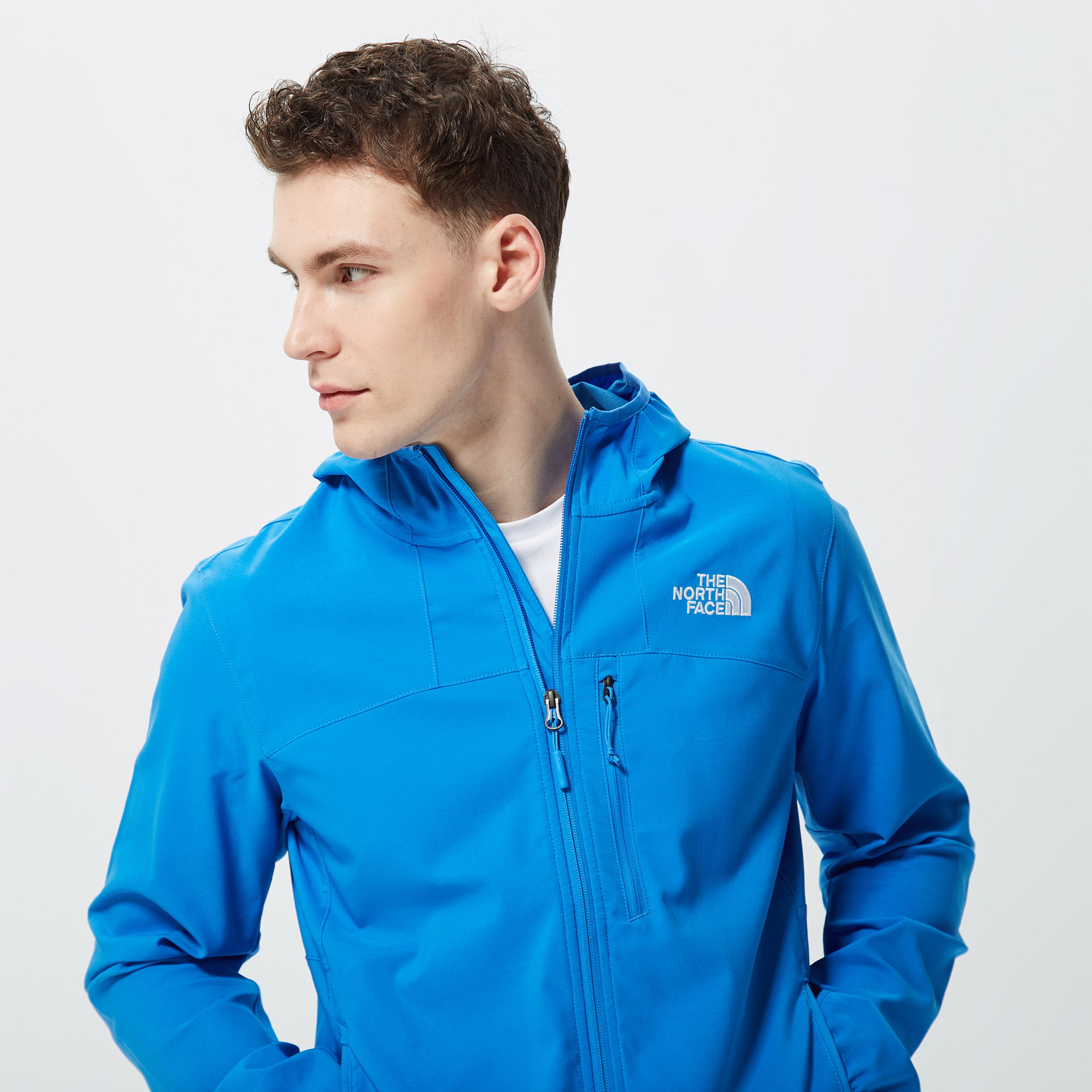 The North Face Nimble Hoodie Erkek Mavi Ceket