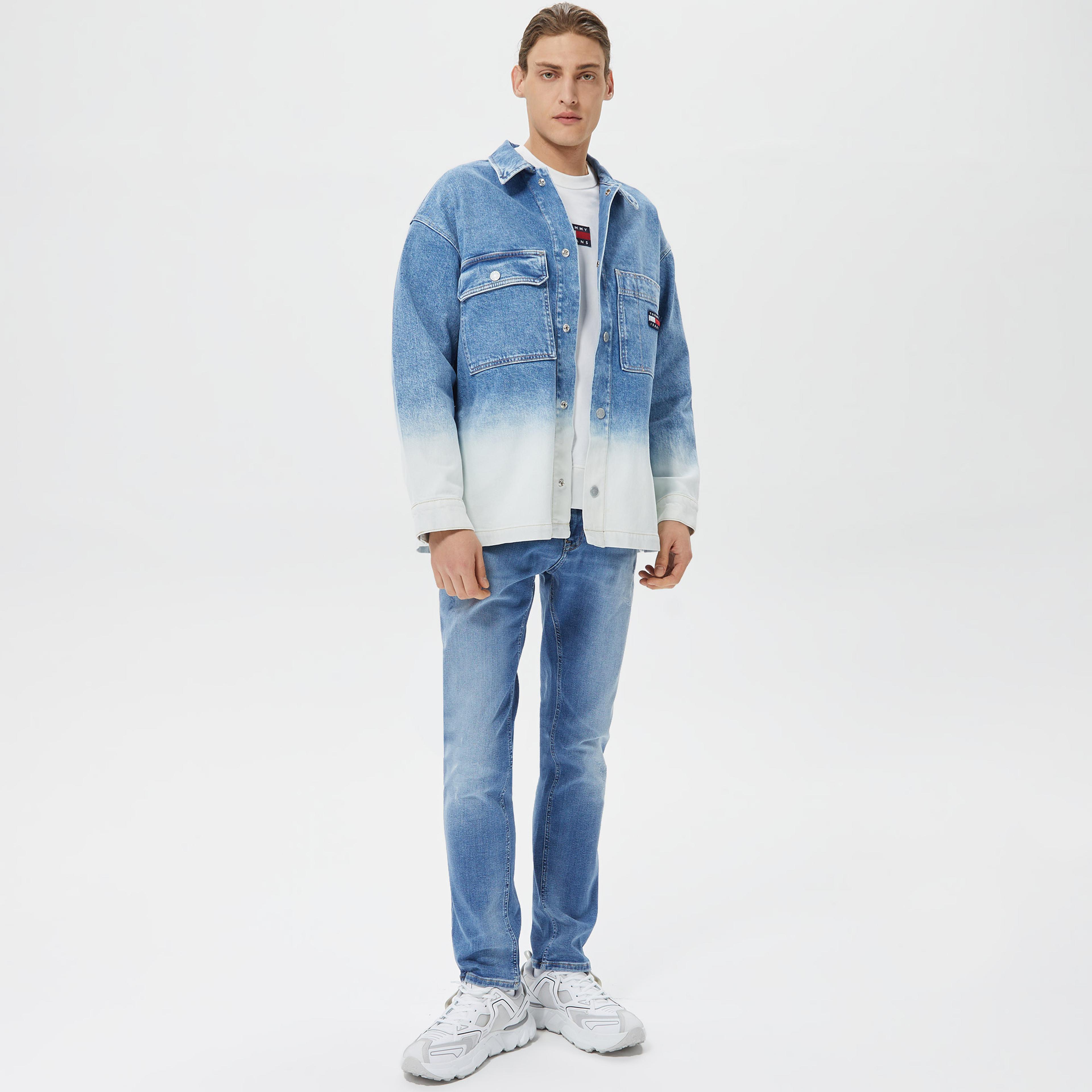 Tommy Hilfiger Worker Erkek Lacivert Ceket