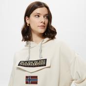 Napapijri Burgee S 1 Kadın Krem Hoodie