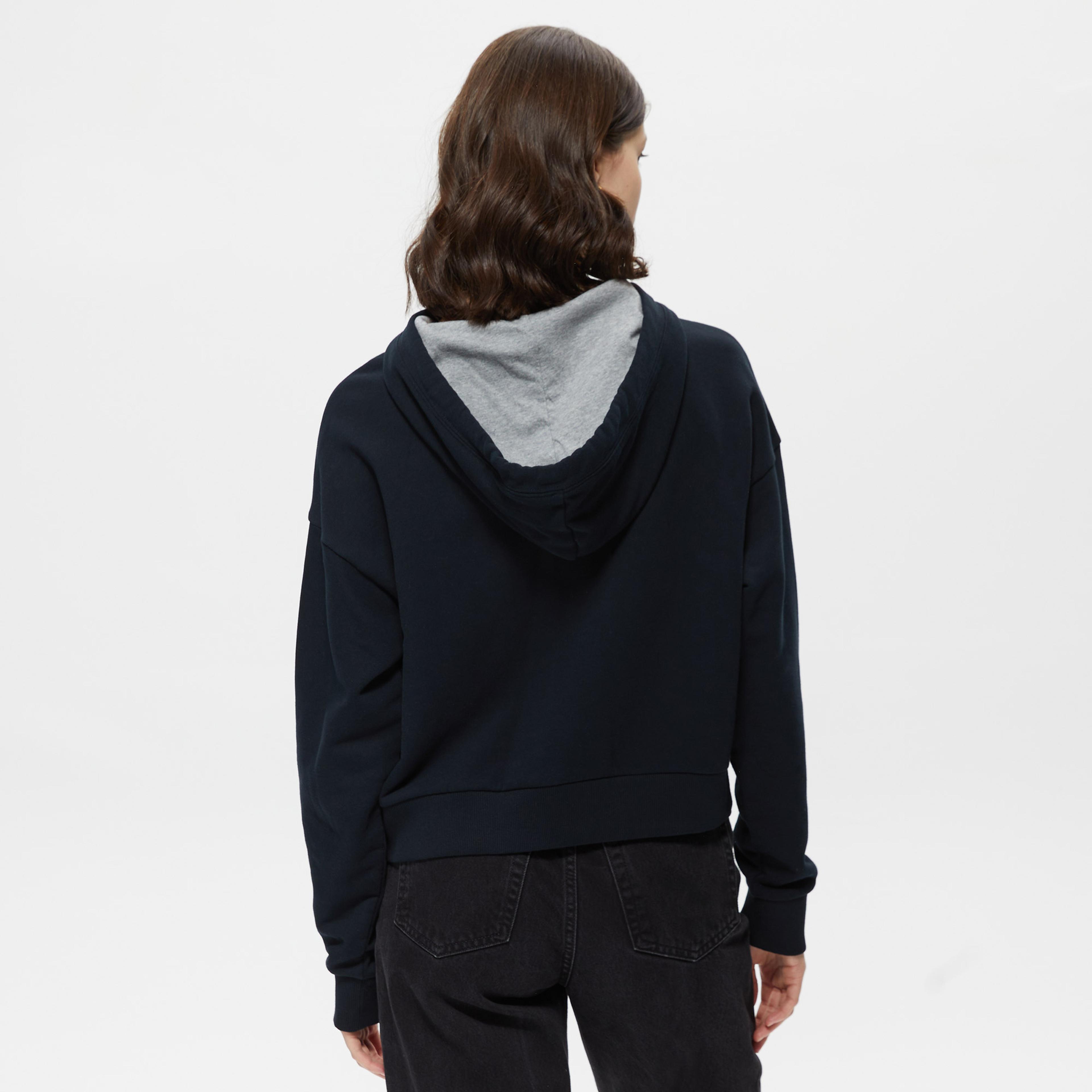 Napapijri Burgee S 1 Kadın Siyah Hoodie