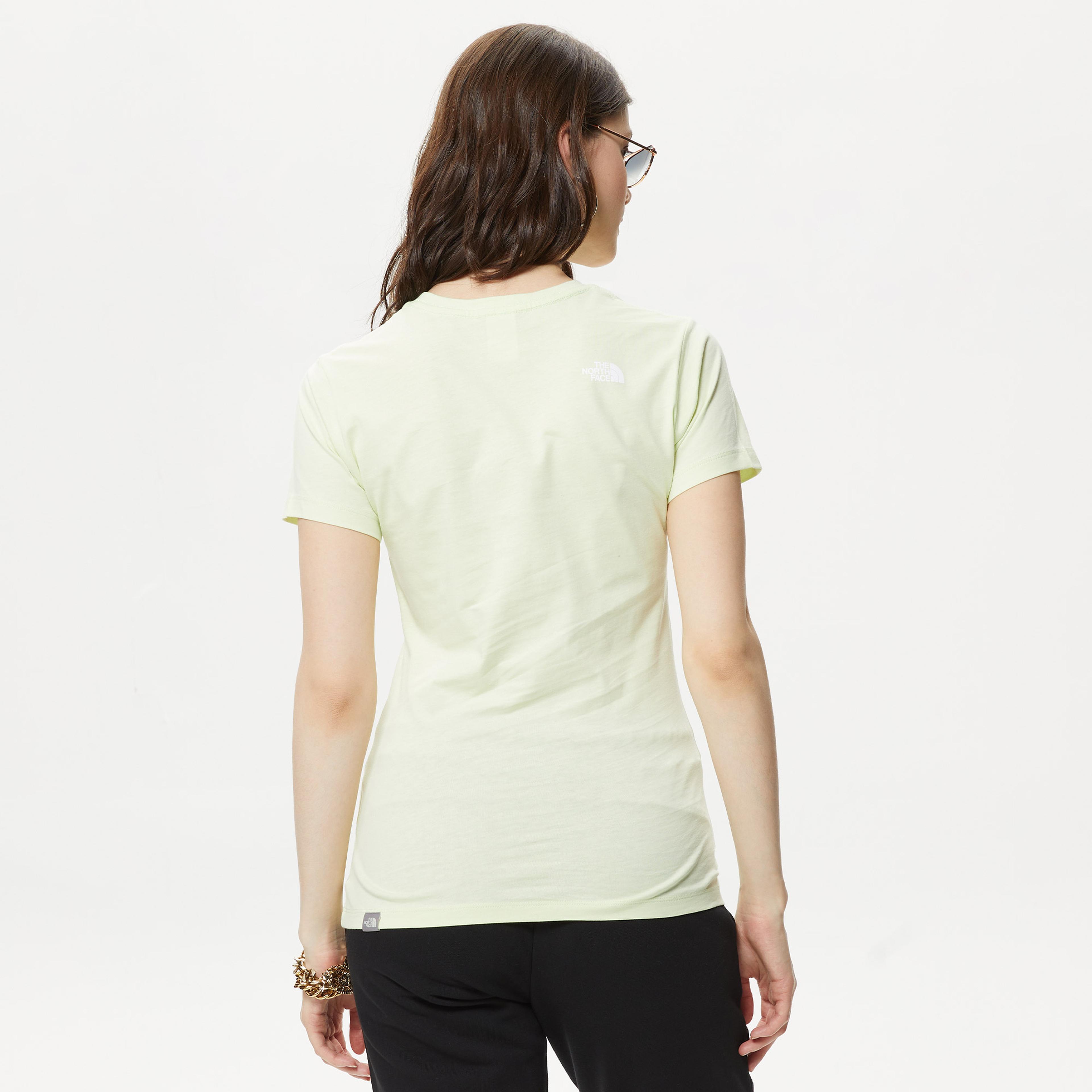 The North Face Easy Kadın Krem Rengi T-Shirt