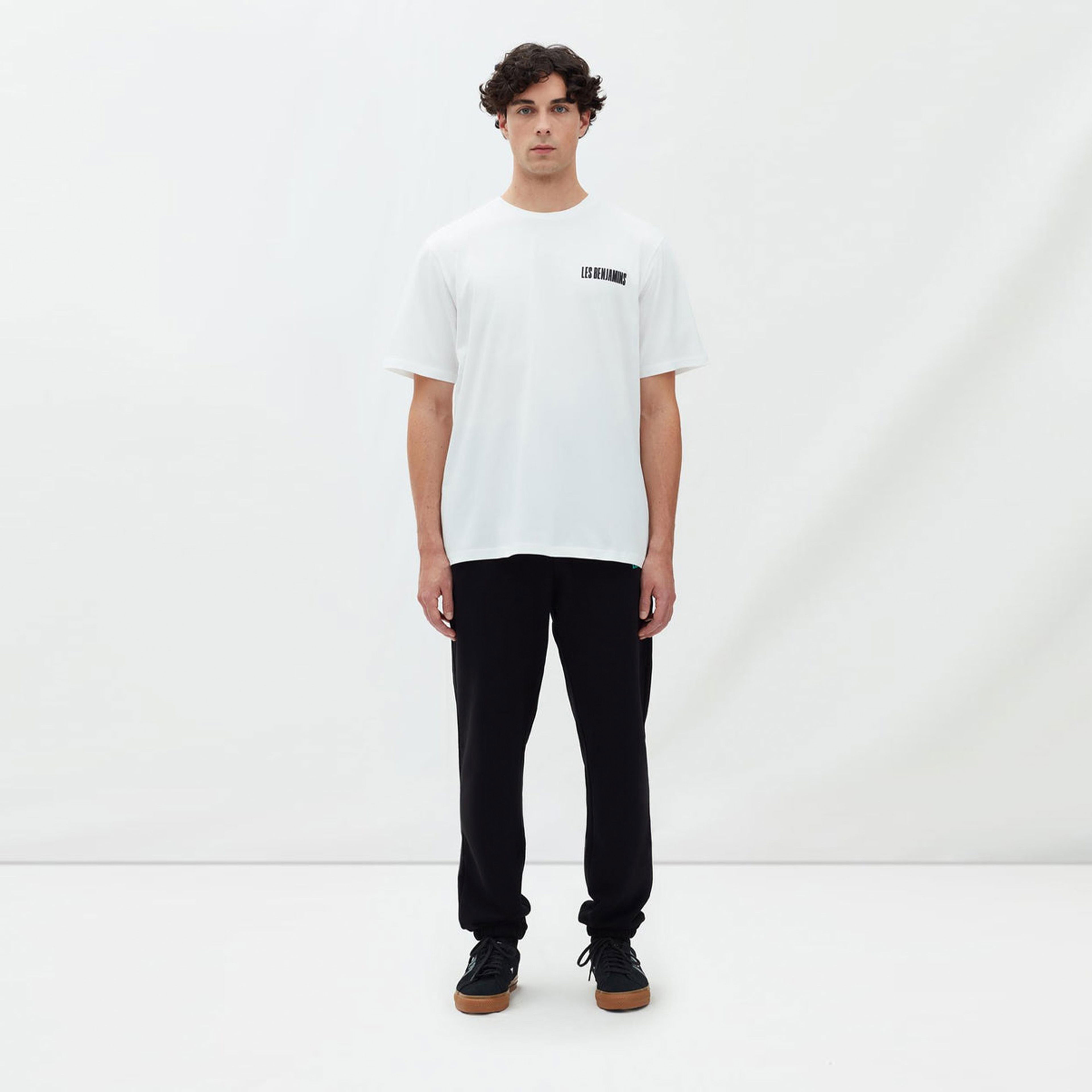 Les Benjamins Wholesale Exclusives Erkek Beyaz T-Shirt