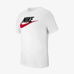 Nike Sportswear Icon Futura Erkek Beyaz T-Shirt