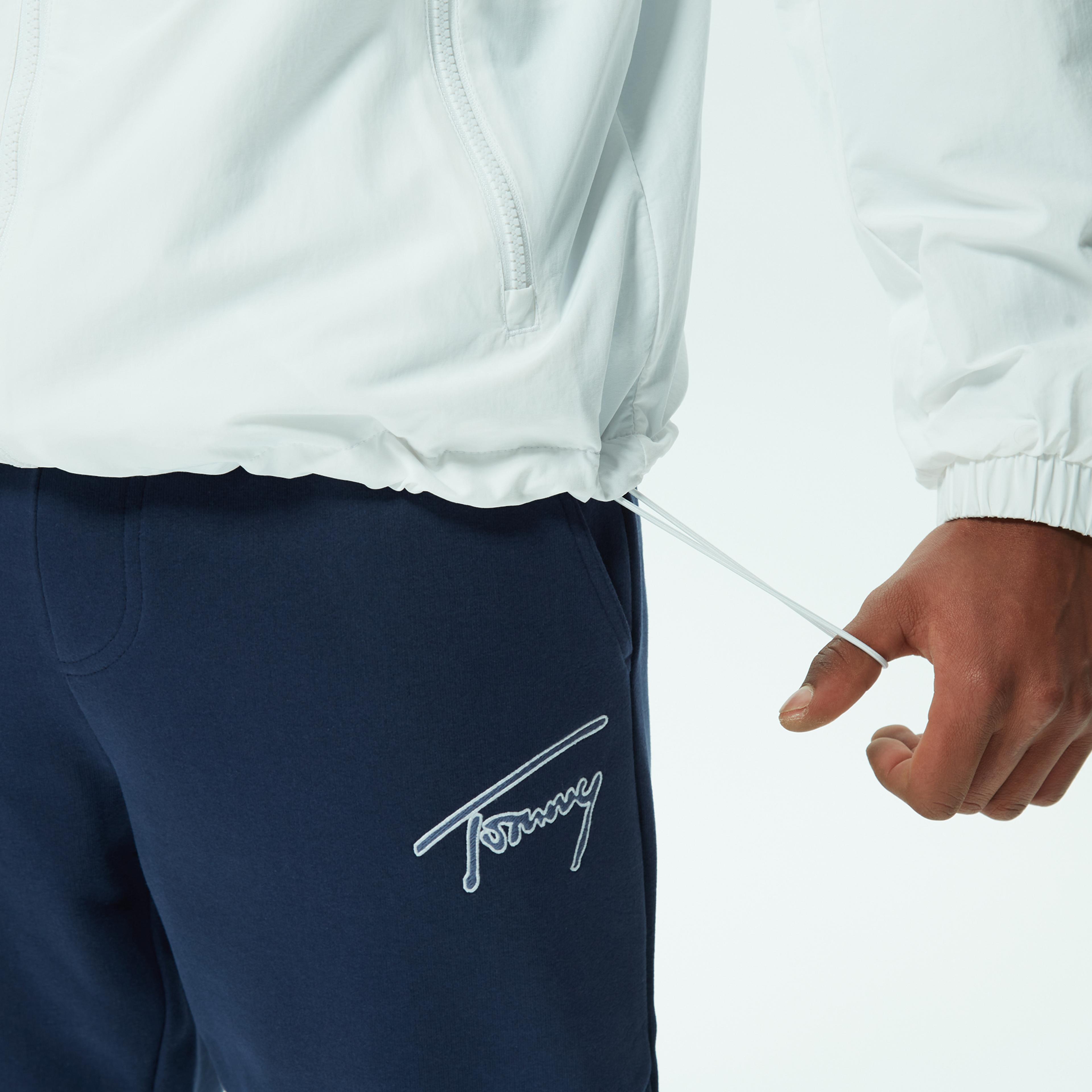 Tommy Jeans Chicago Erkek Beyaz Rüzgarlık