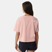 The North Face Cropped Easy Kadın Pembe T-Shirt