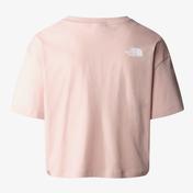 The North Face Cropped Easy Kadın Pembe T-Shirt