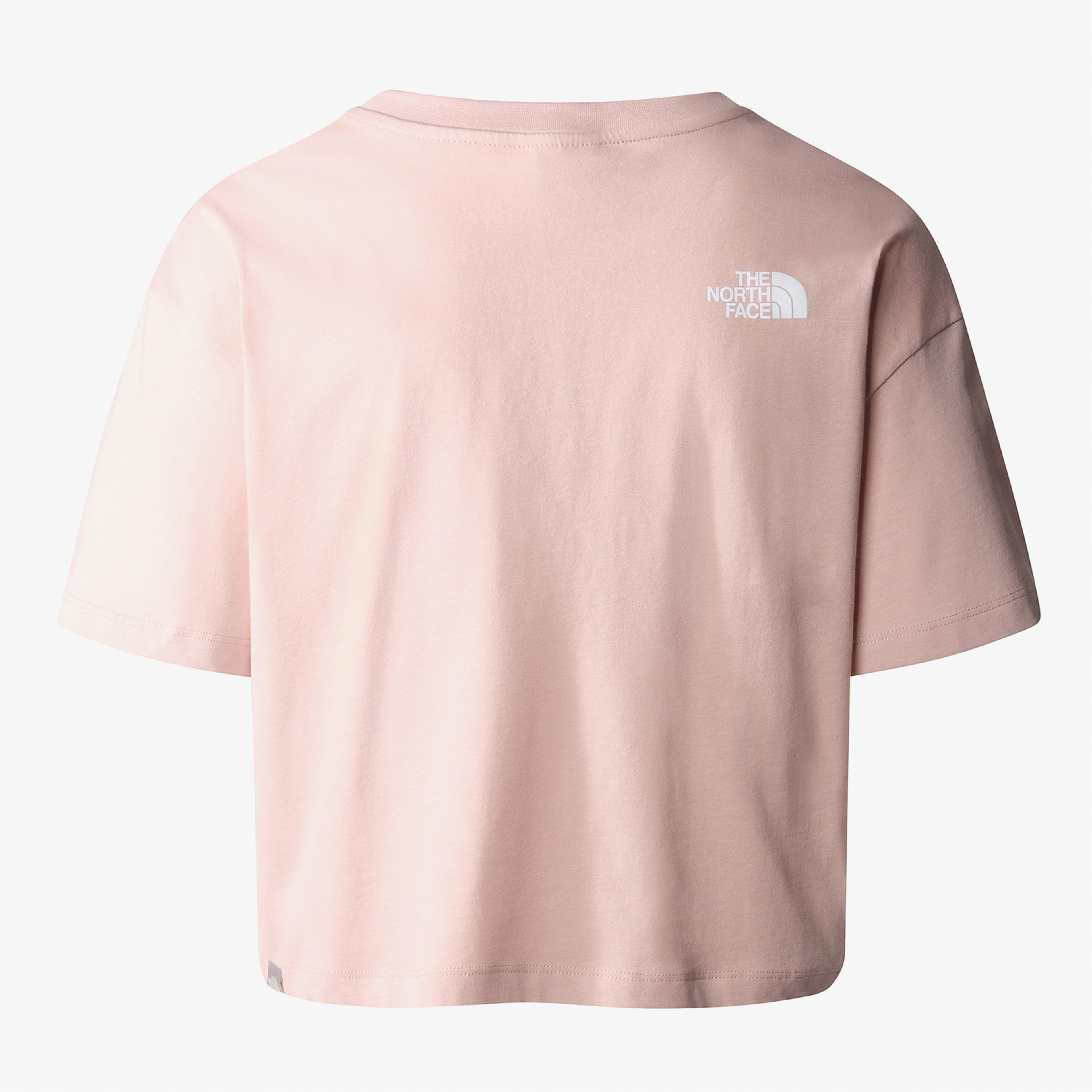 The North Face Cropped Easy Kadın Pembe T-Shirt