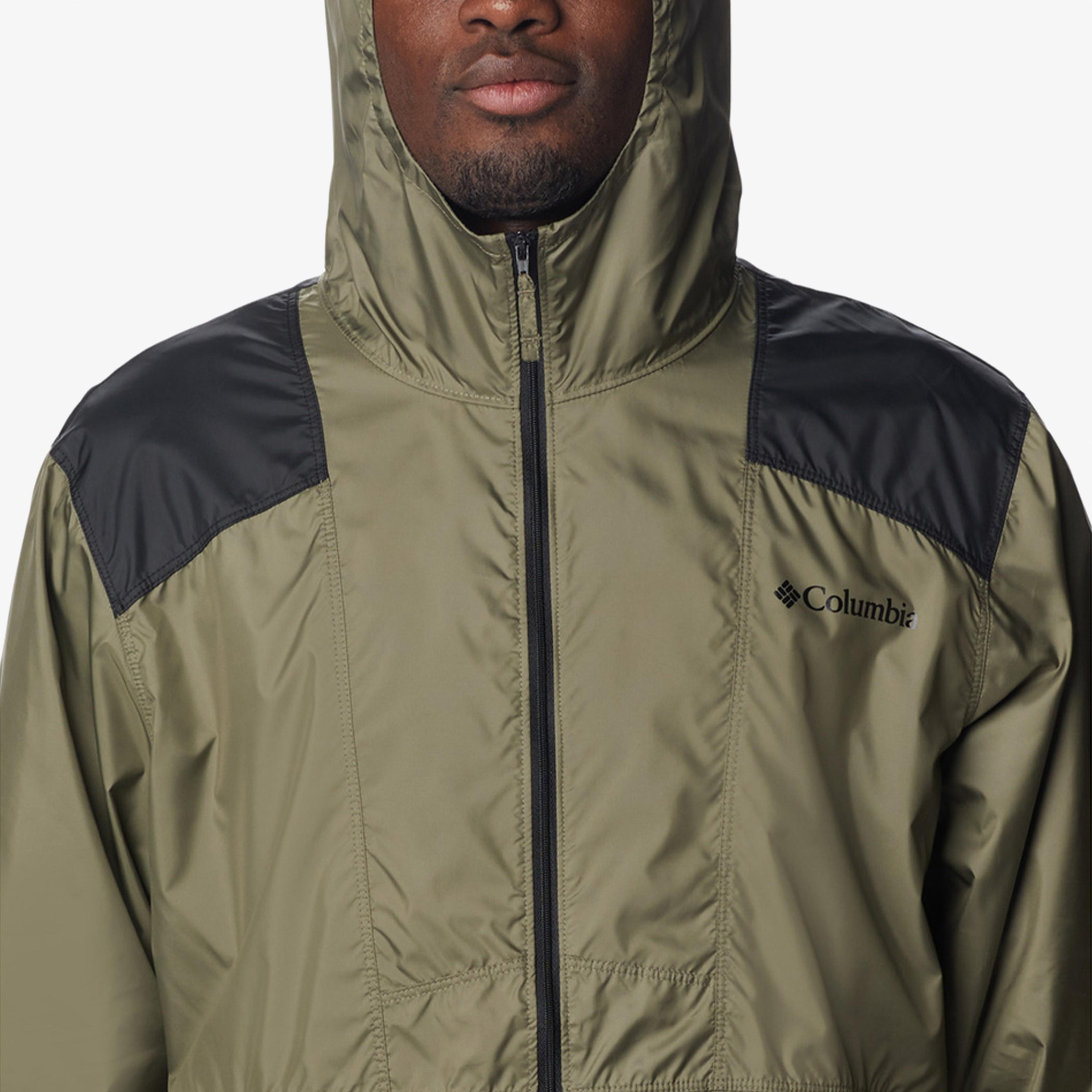 Columbia KM3972 Flashback Windbreaker Erkek Yeşil Rüzgarlık