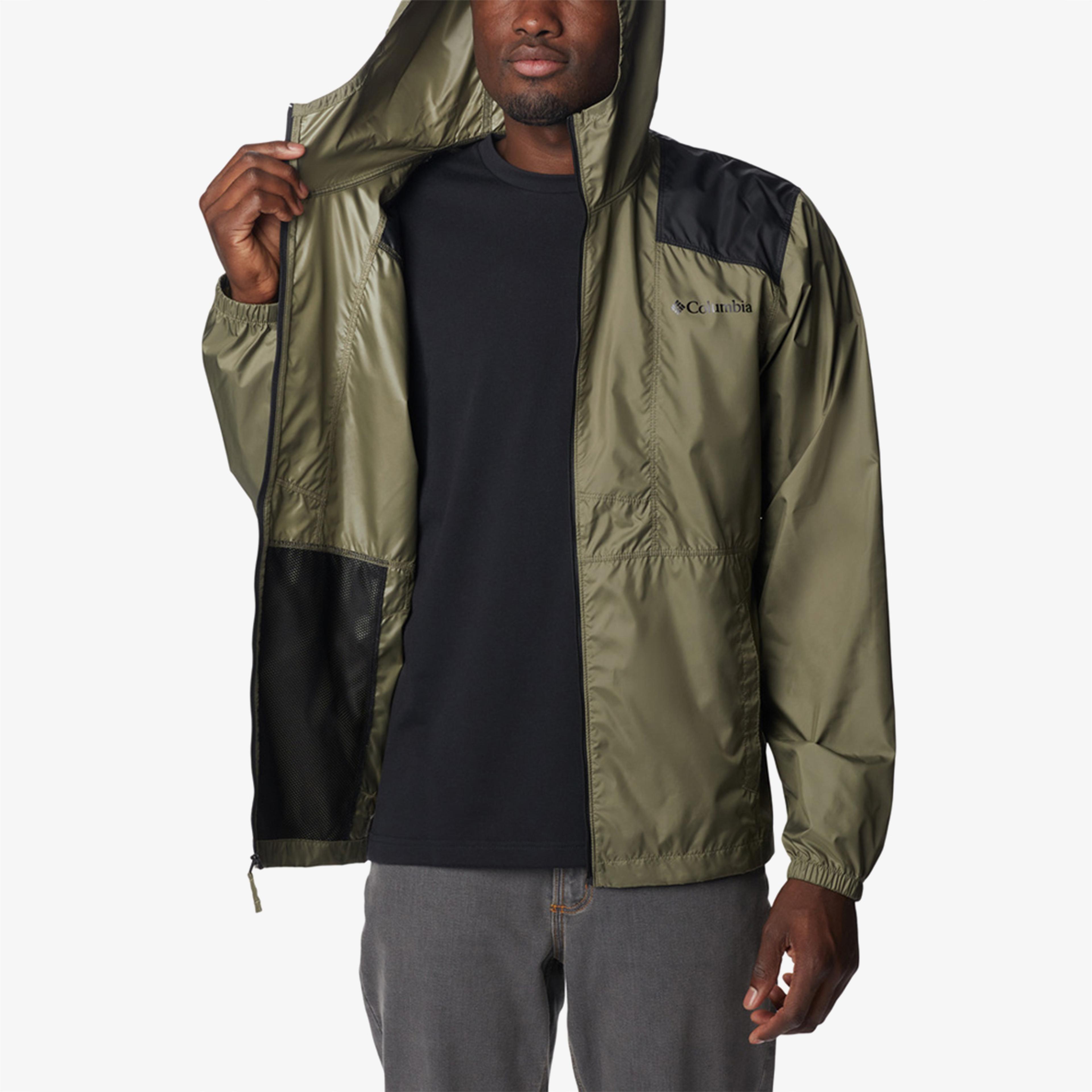 Columbia KM3972 Flashback Windbreaker Erkek Yeşil Rüzgarlık