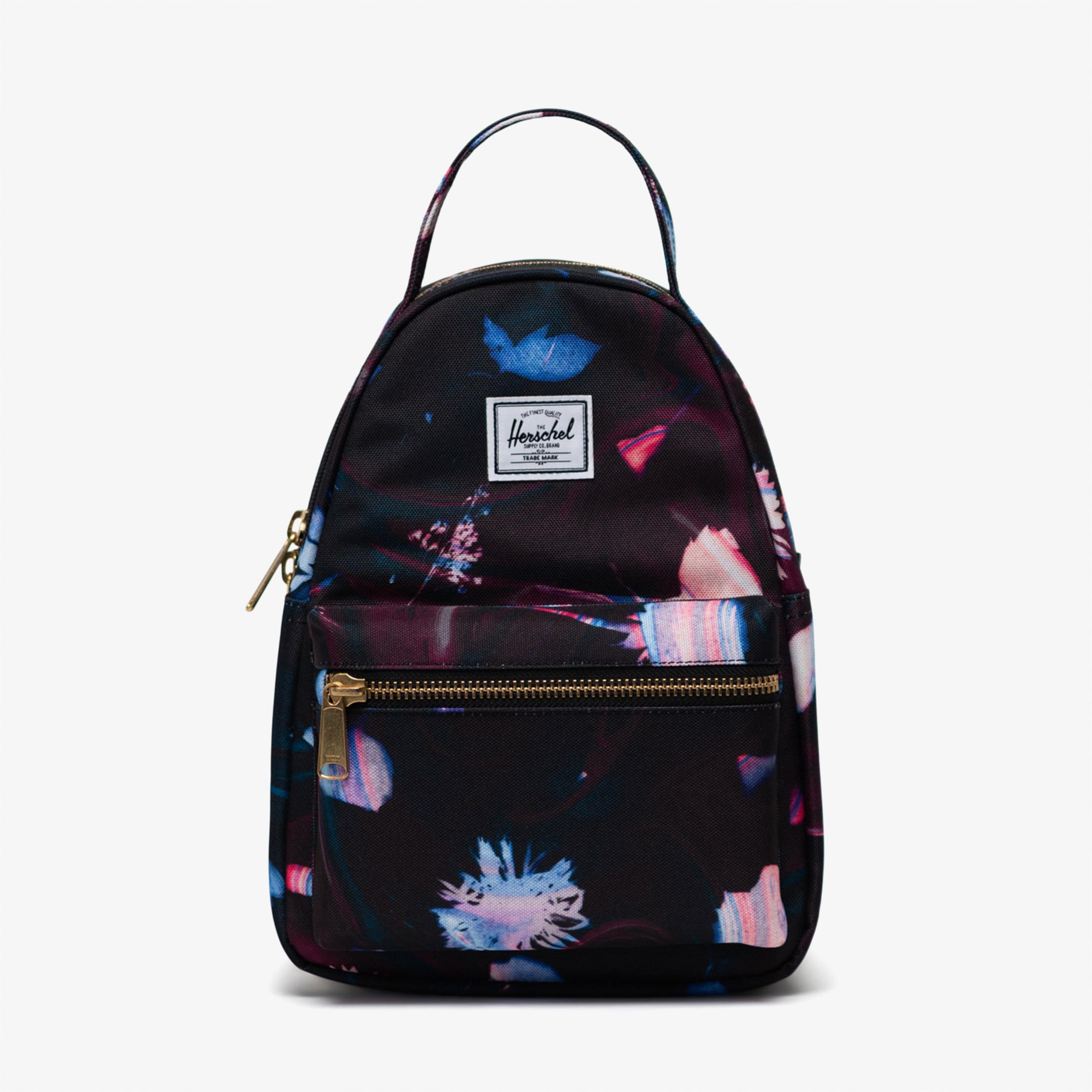 Herschel Nova Mini Sunlight Floral Unisex Siyah Sırt Çantası