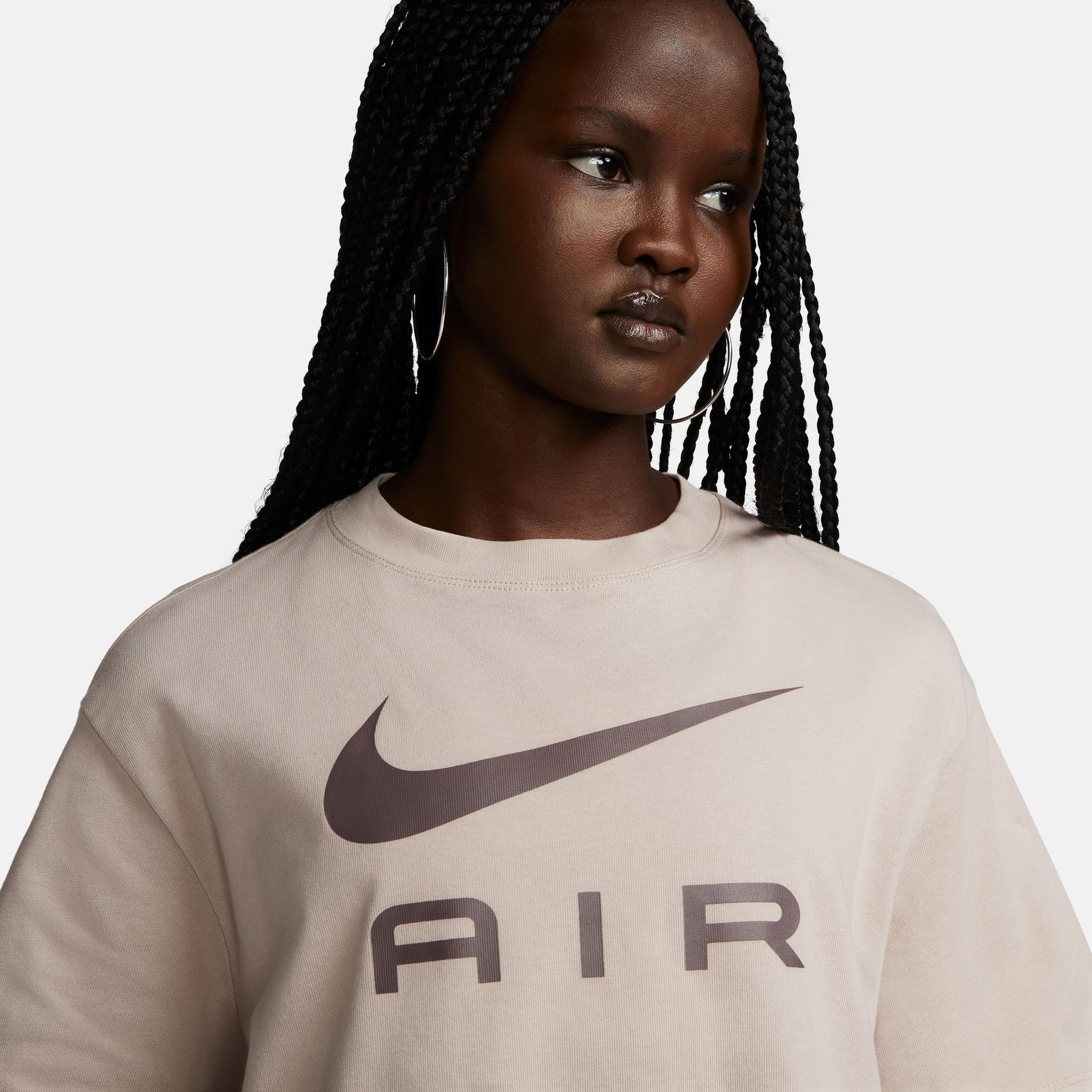 Nike Sportswear Air Kadın Bej T-Shirt