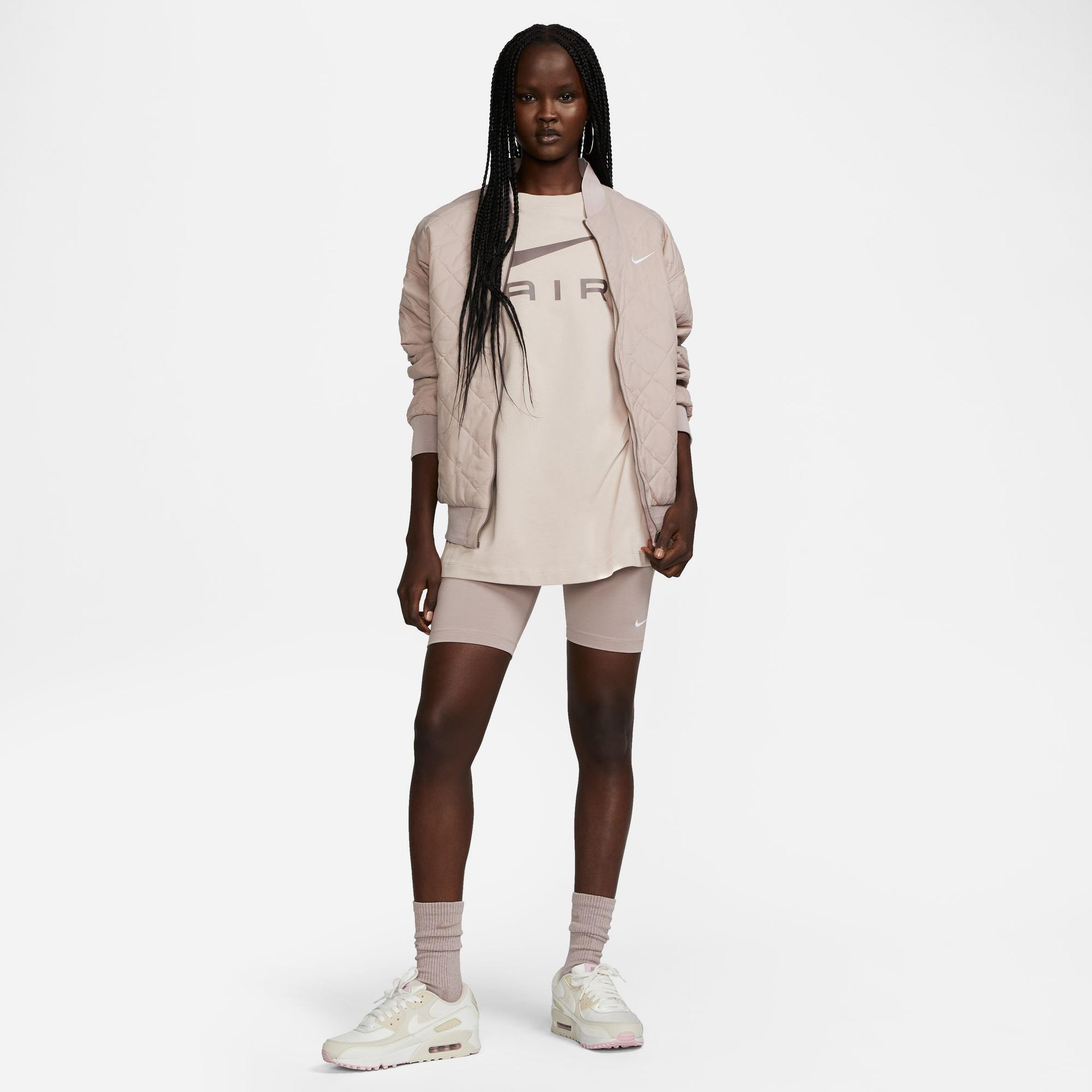 Nike Sportswear Air Kadın Bej T-Shirt