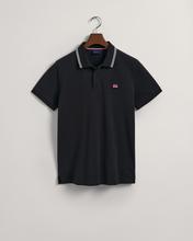 GANT Erkek Siyah Regular Fit Logolu Polo