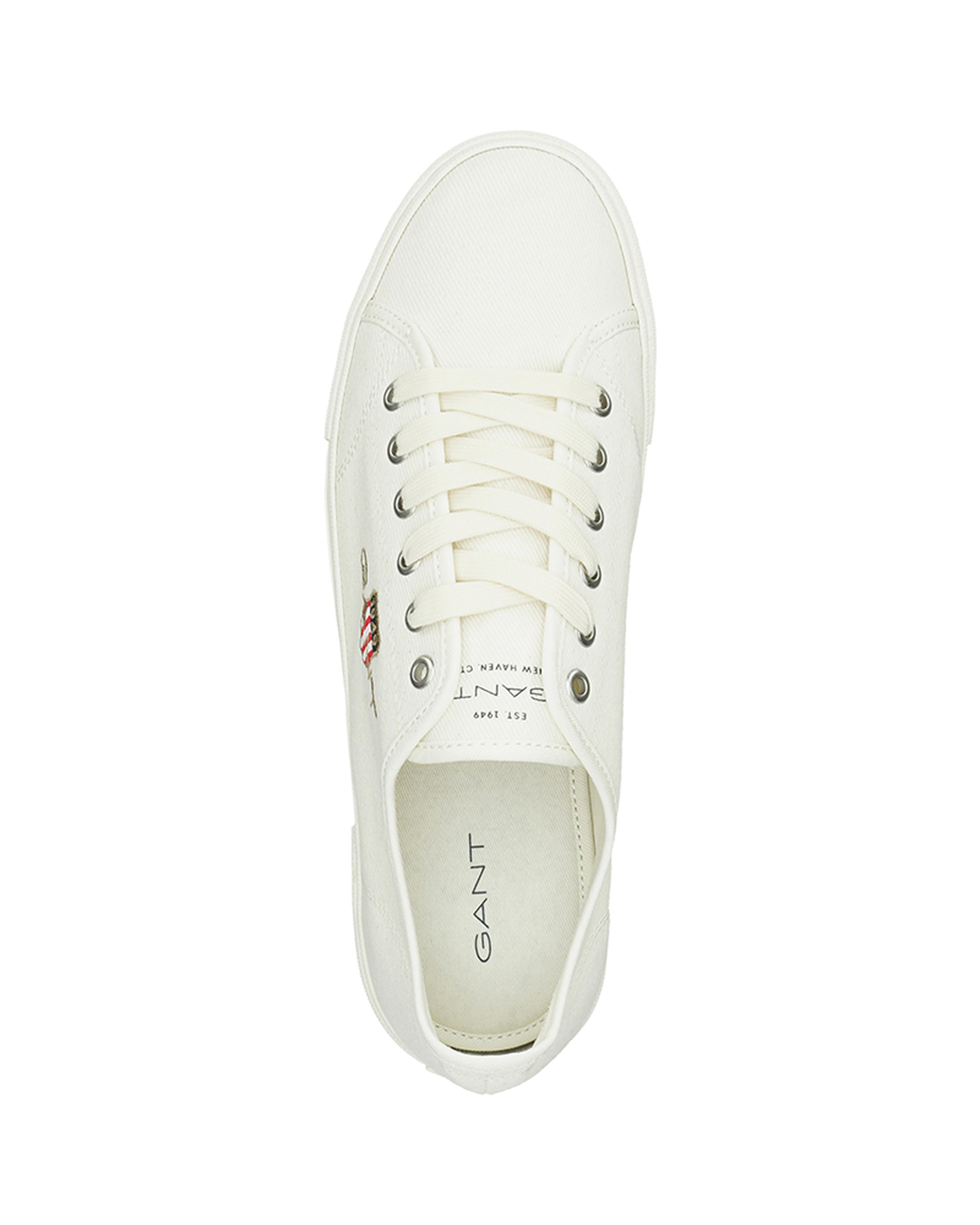 GANT Erkek Beyaz Logolu Sneaker