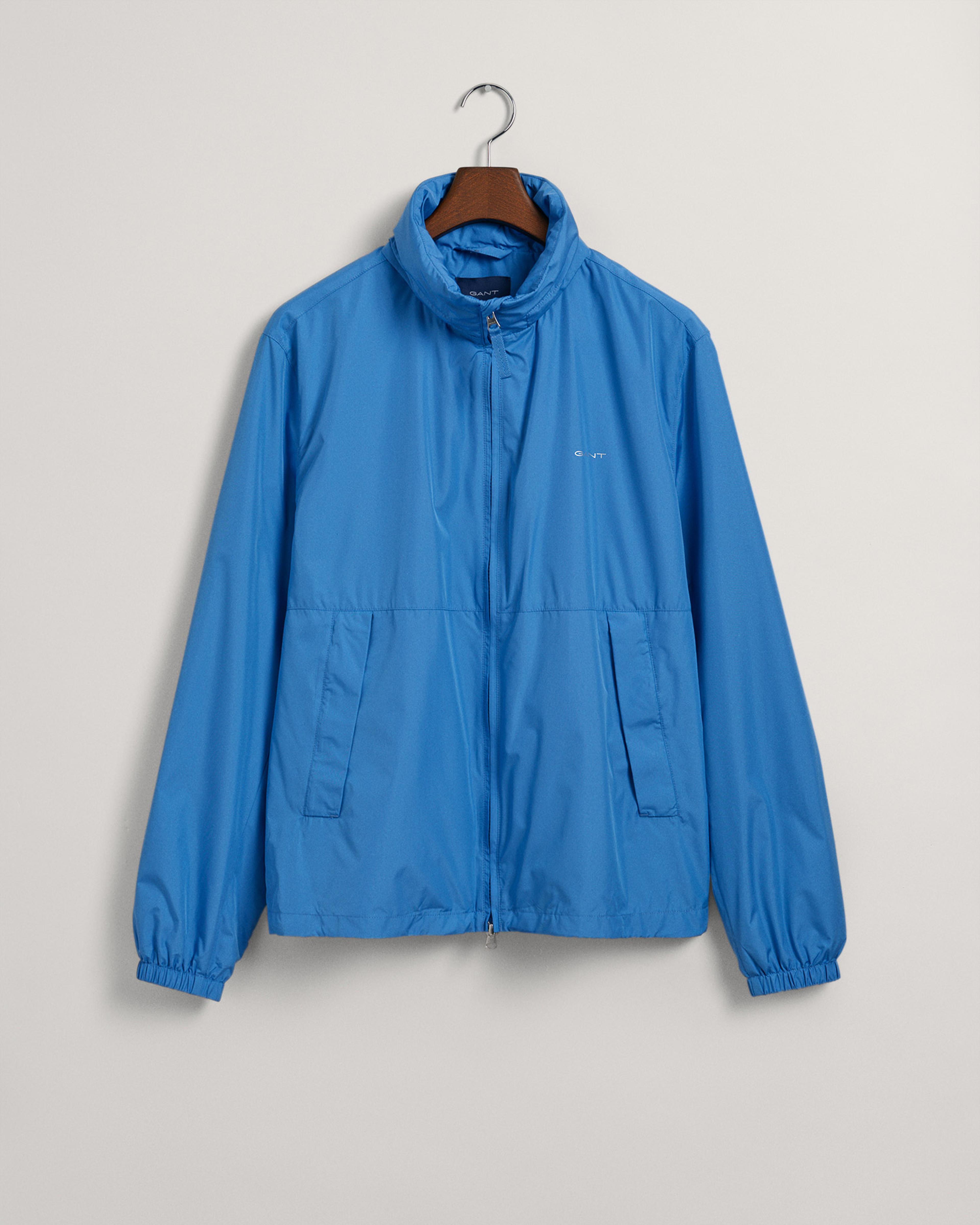 GANT Erkek Mavi Regular Fit Fermuarlı Ceket