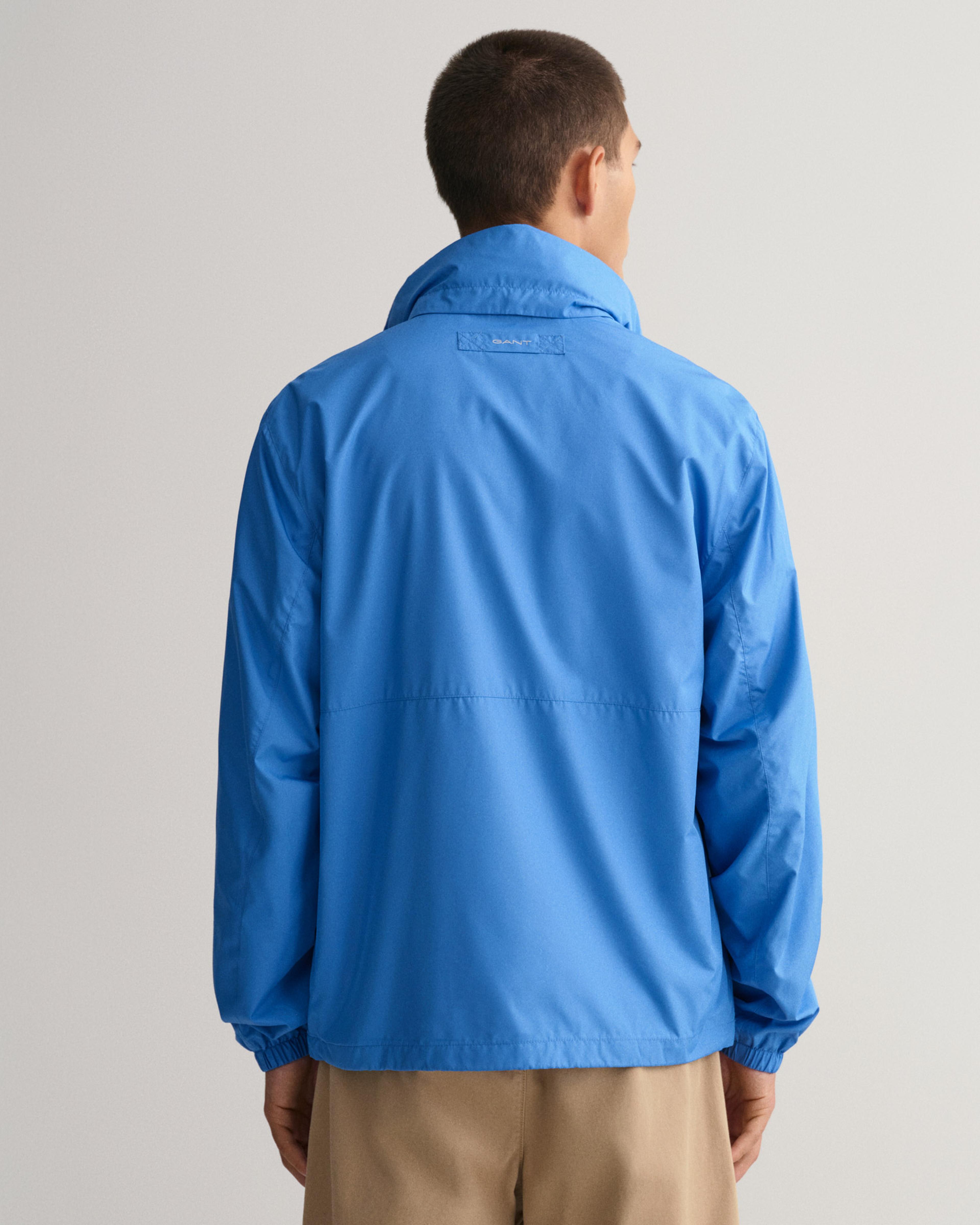 GANT Erkek Mavi Regular Fit Fermuarlı Ceket