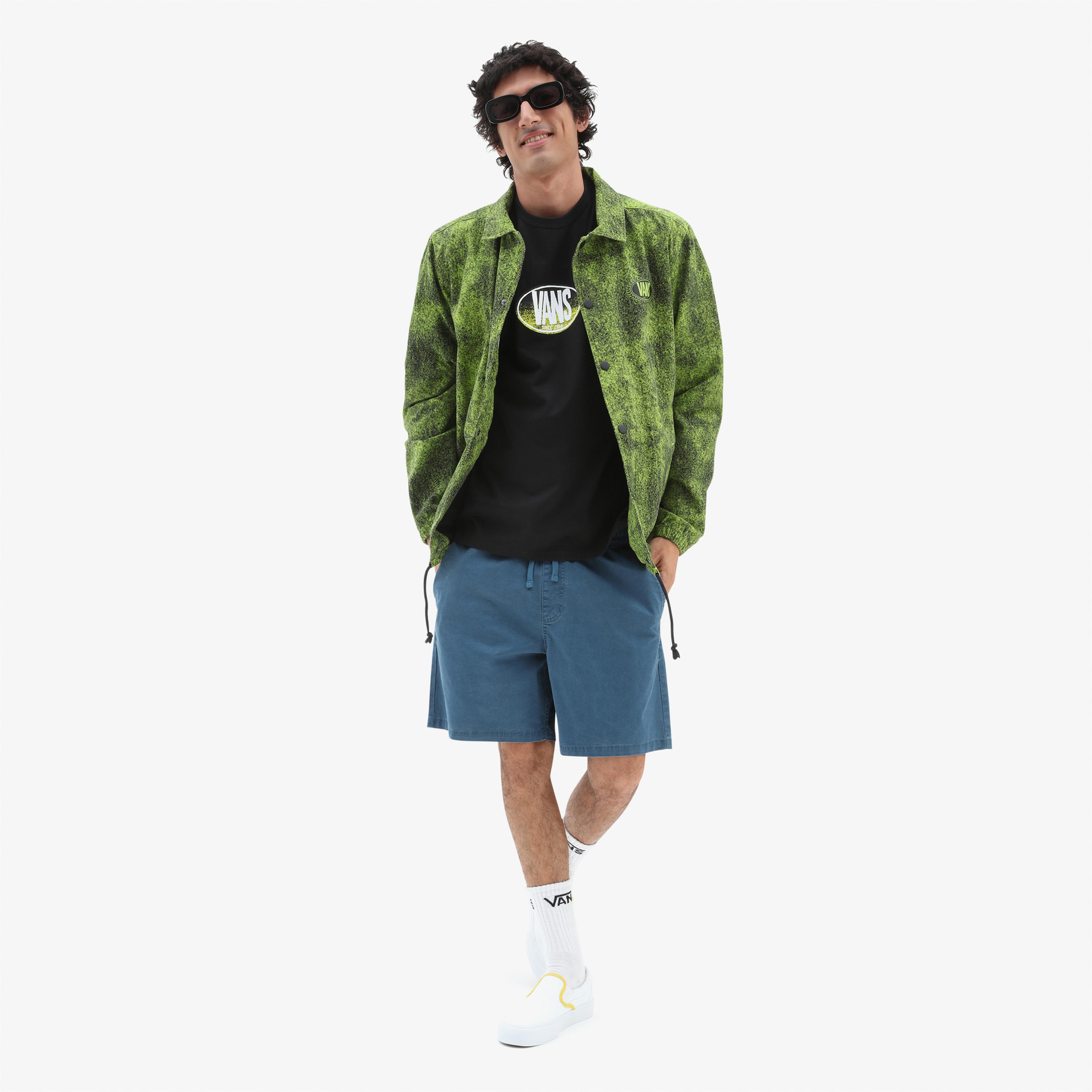 Vans Off The Wall Gradient Logo Erkek Siyah T-Shirt
