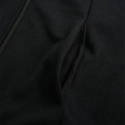 Skechers 2Xı-Lock Pu Printed Erkek Siyah Fermuarlı Eşofman Üstü
