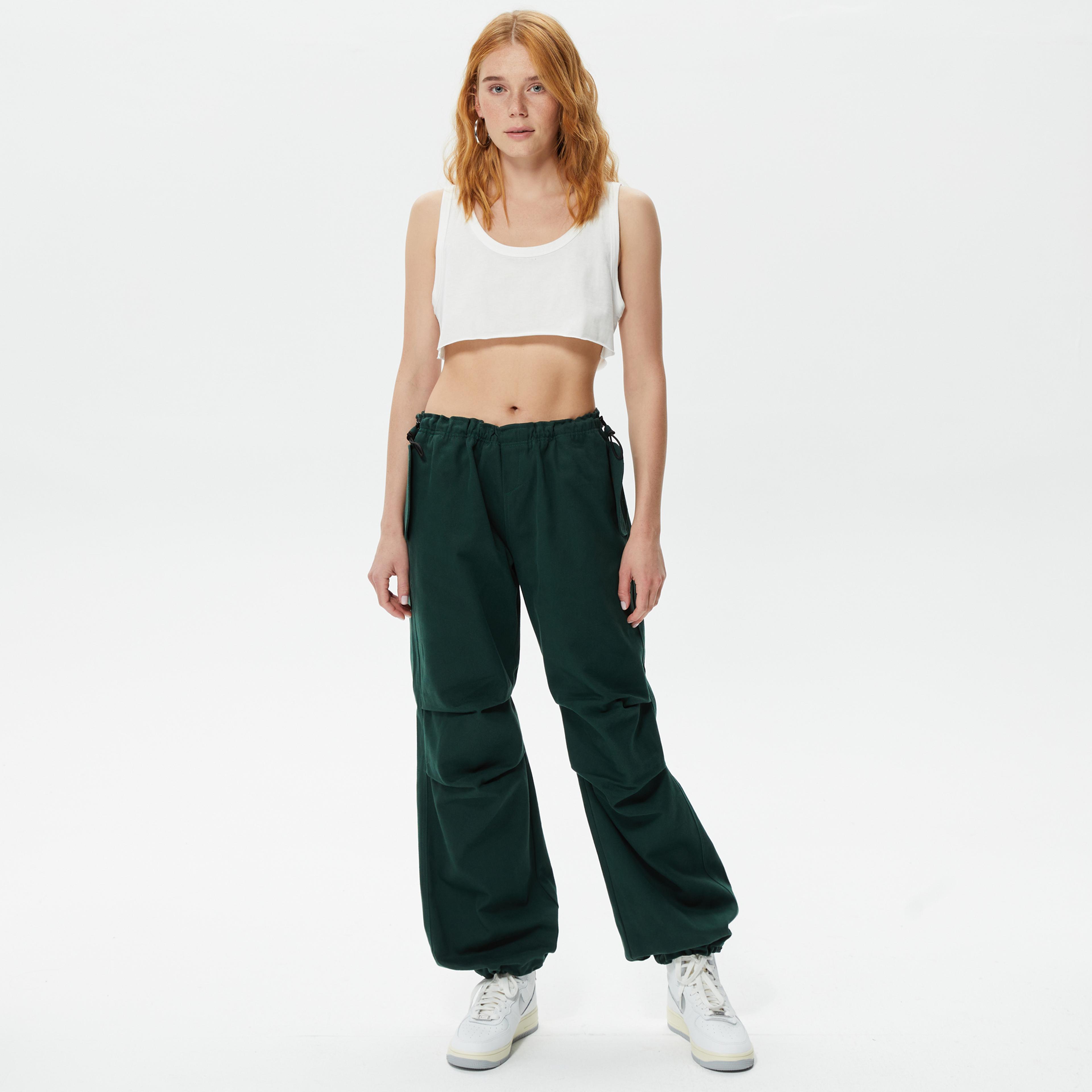Holeacademie X The Meister Crop Kadın Krem T-Shirt