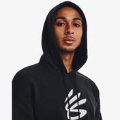 Under Armour Curry Big Splash Po Erkek Siyah Hoodie
