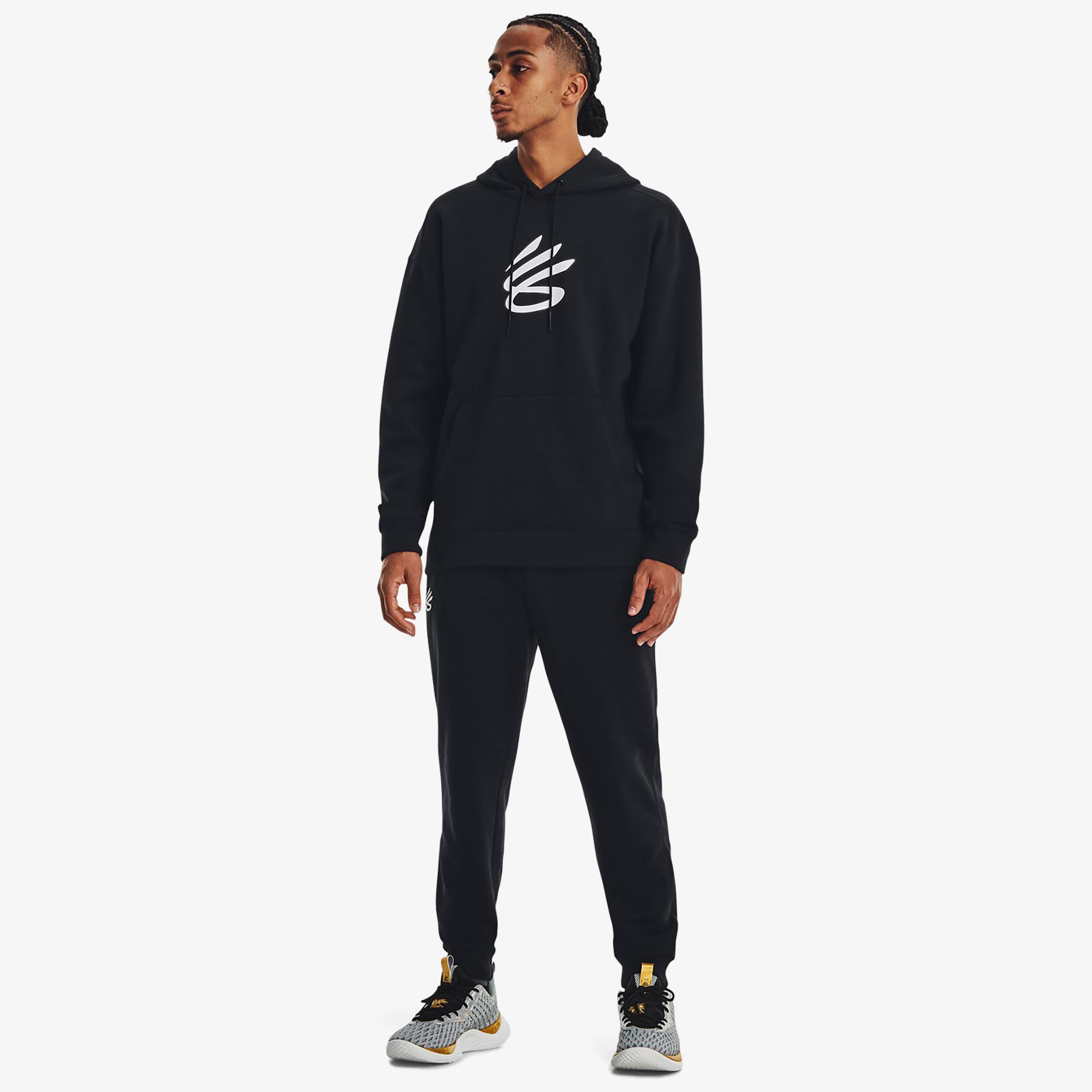 Under Armour Curry Big Splash Po Erkek Siyah Hoodie