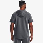 Under Armour Project Rock Terry Kısa Kollu Erkek Gri Kolsuz Sweatshirt