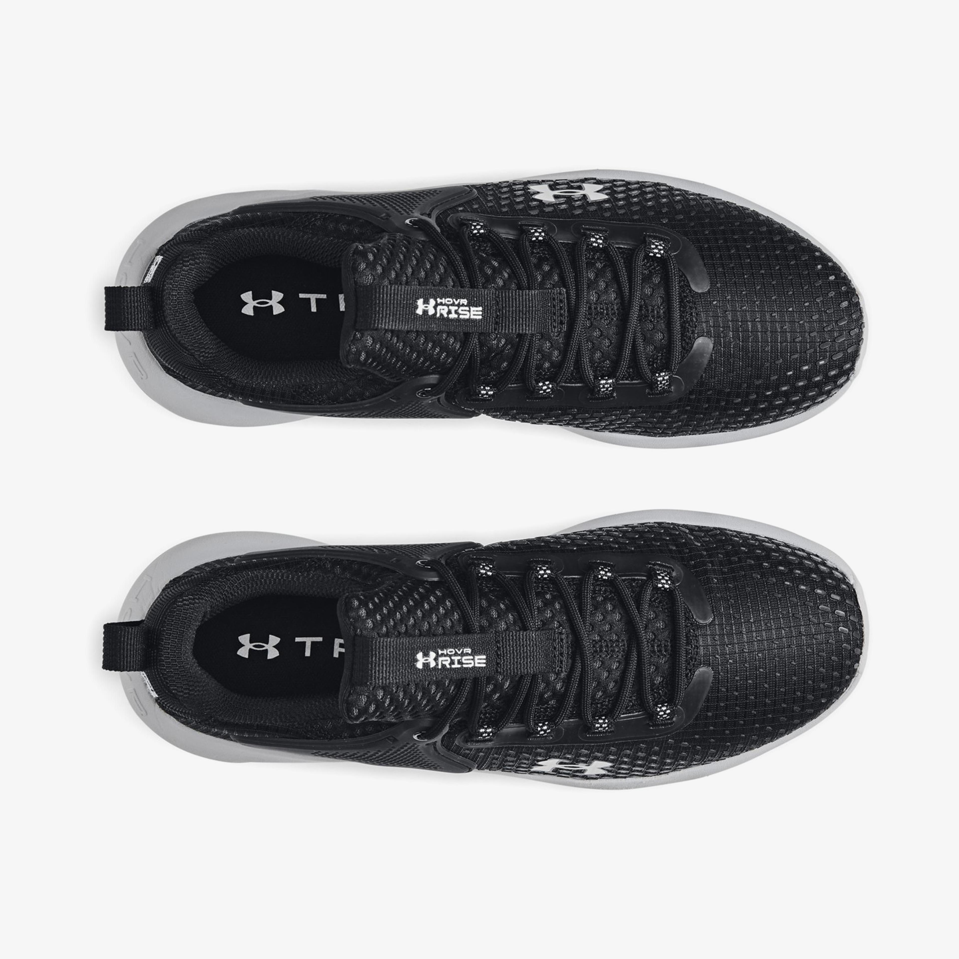 Under Armour Ua Hovr Rise 4 Erkek Siyah Spor Ayakkabı