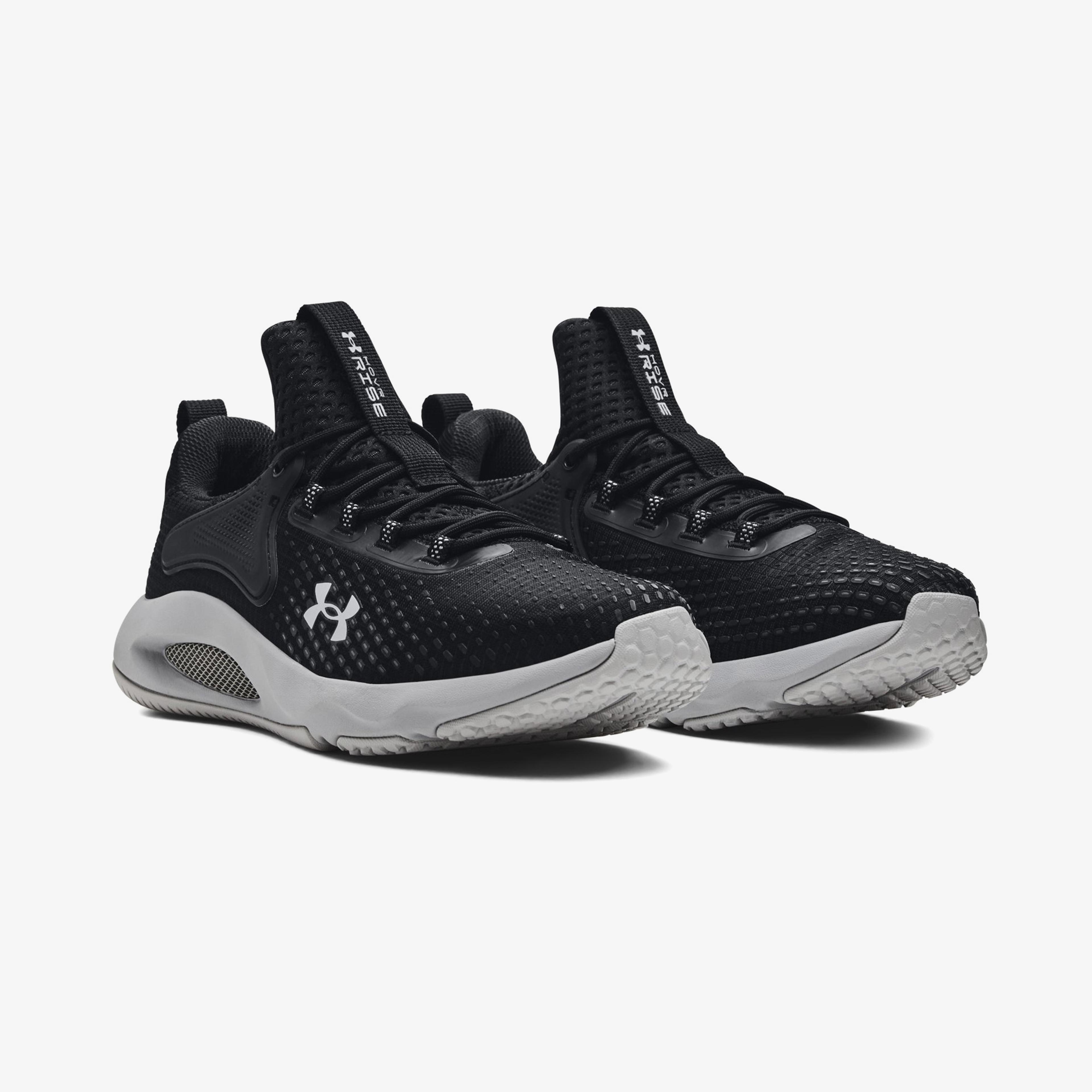 Under Armour Ua Hovr Rise 4 Erkek Siyah Spor Ayakkabı