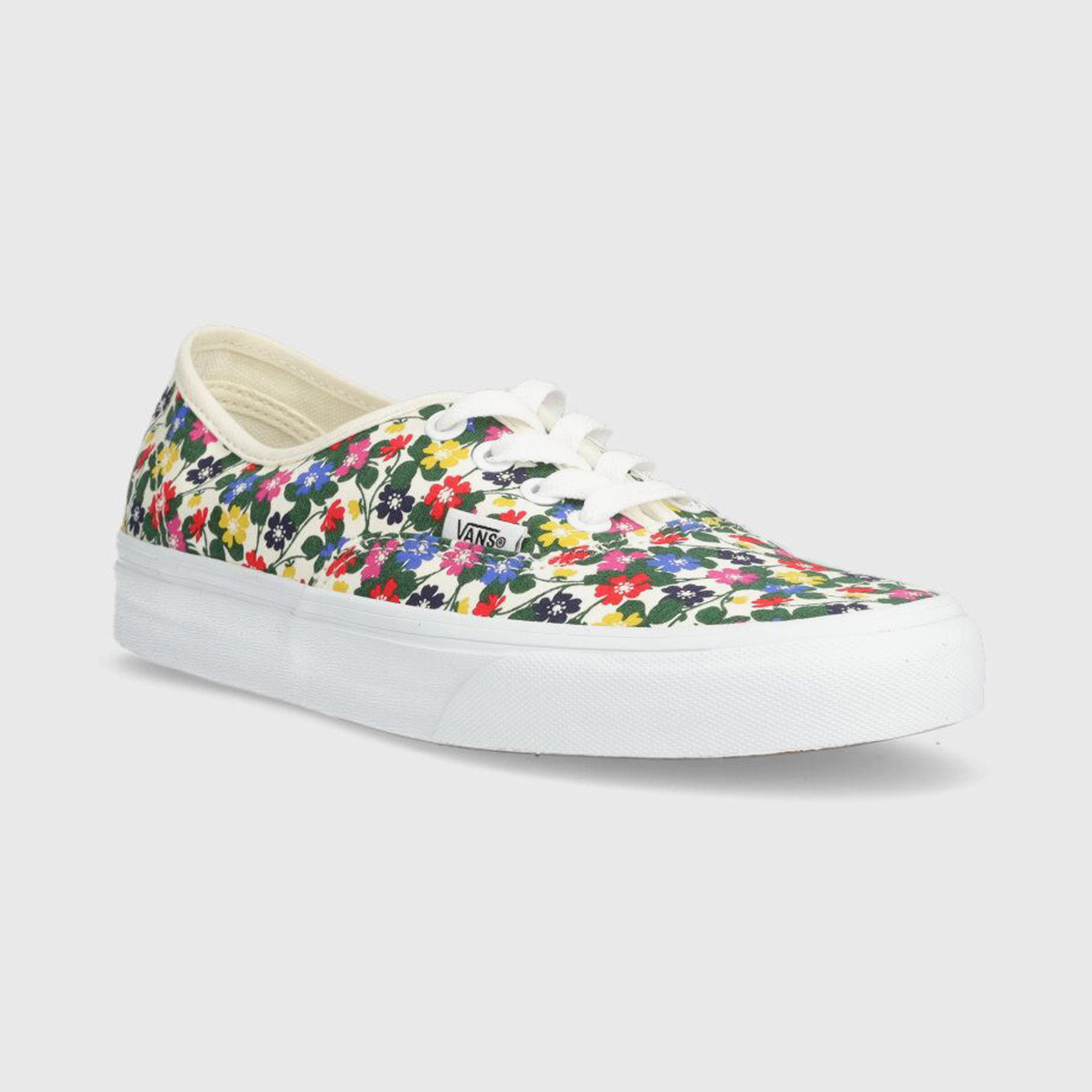 Vans Floral Authentic Kadın Renkli Sneaker