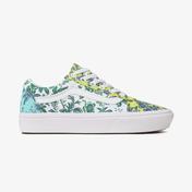 Vans ComfyCush Old Skool Kadın Mavi/Yeşil Sneaker