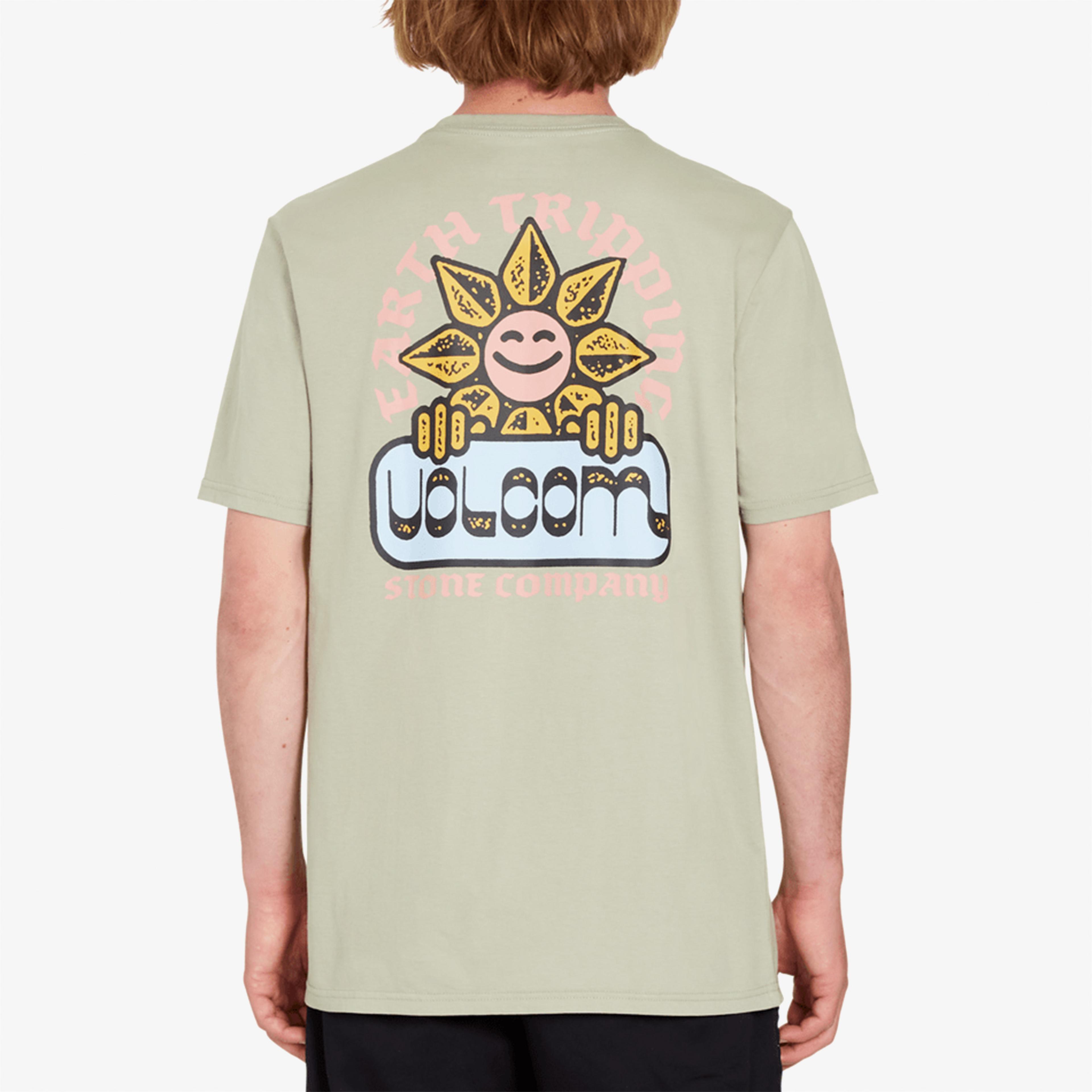 Volcom Volcom Fty Gardener Sgr Erkek Yeşil T-Shirt